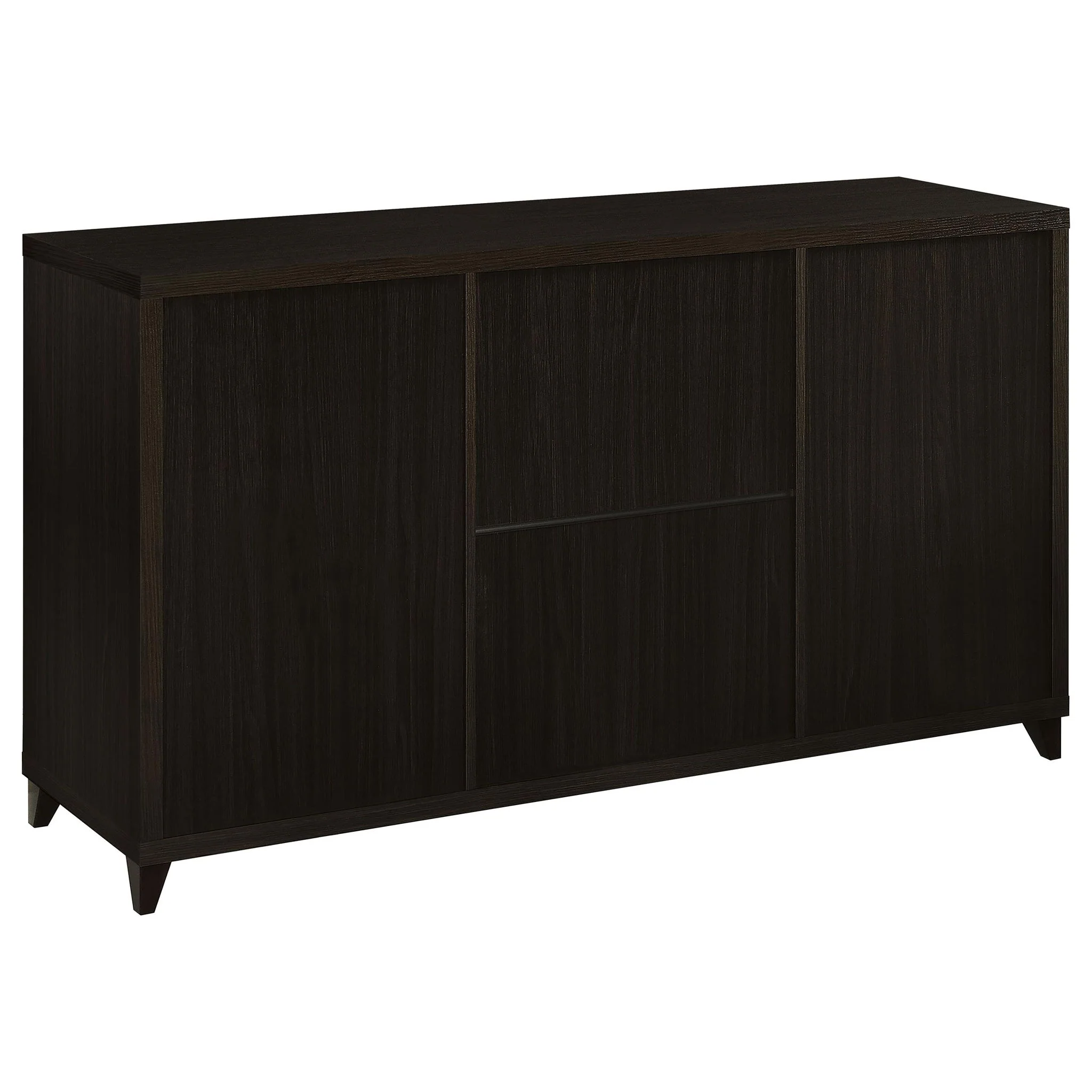 Nyler - 3 Drawer Rectangular TV Console - Cappuccino - Image 9