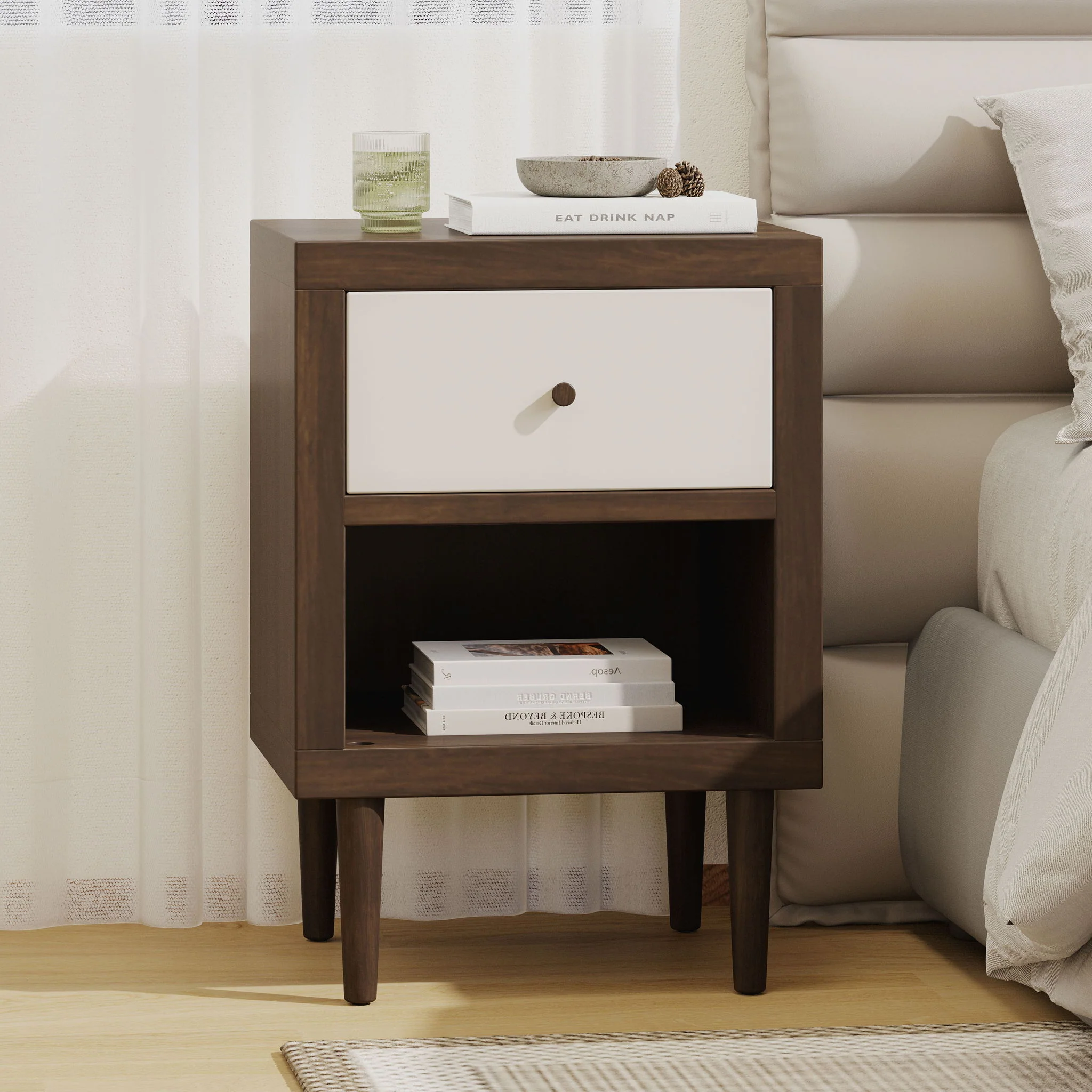 Nystrom - Single Drawer Nightstand - Image 11