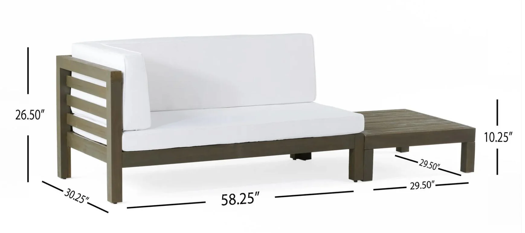 Oana - Corner Bench And Coffee Table - Image 12