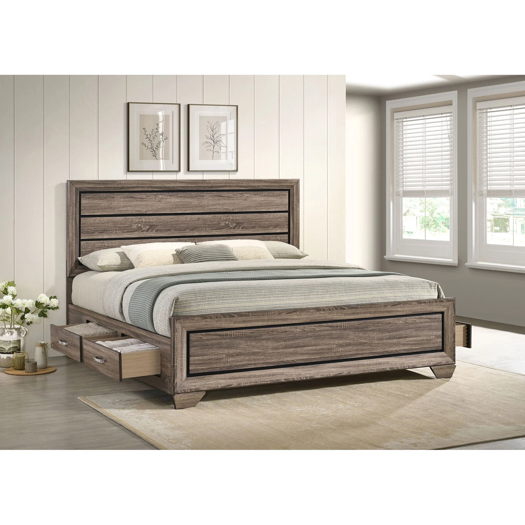 Oatfield - Panel Bed - Image 11