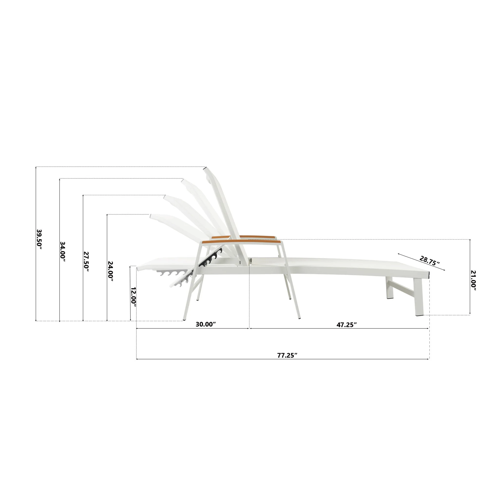 Oaxton - Chaise Lounge - Image 12
