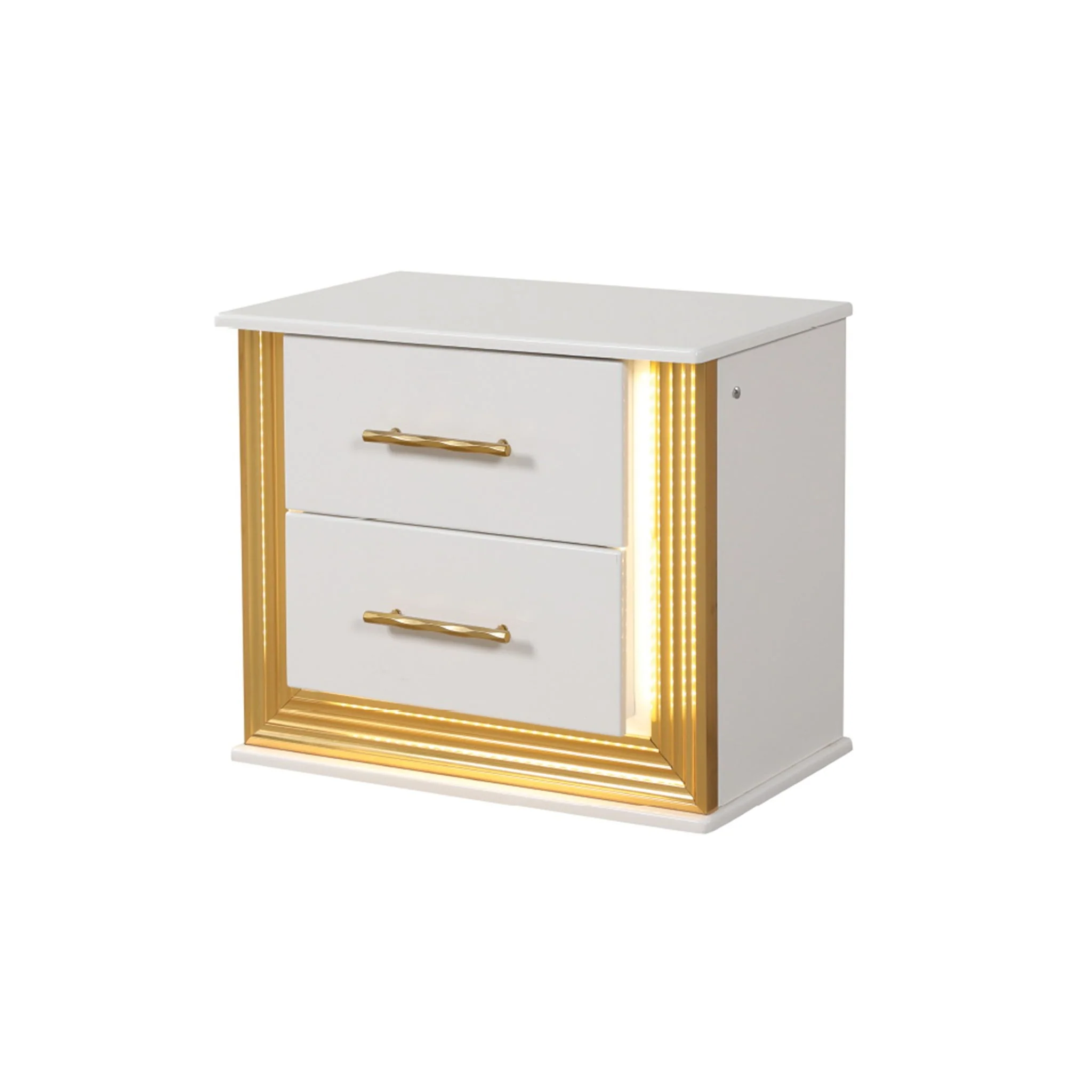Obsession - 2 Drawer Nightstand - White - Image 7