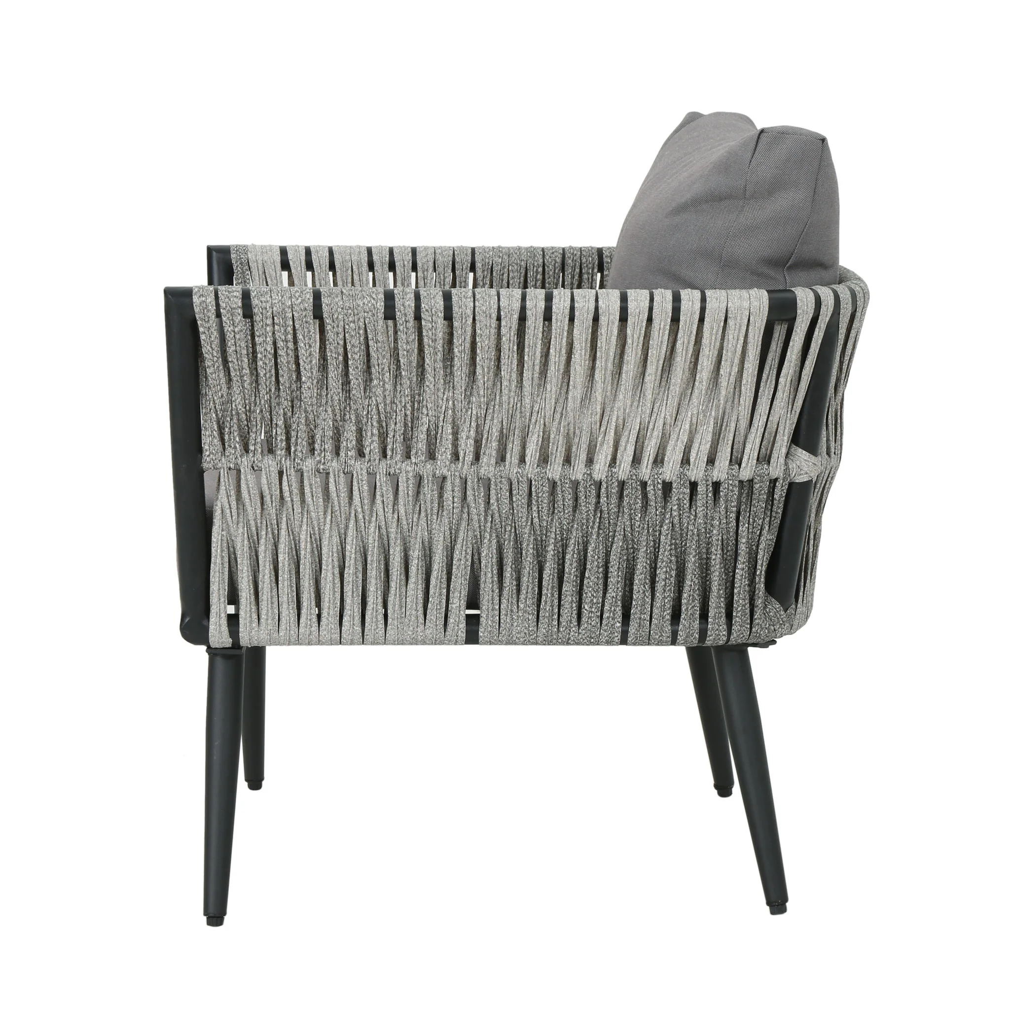 Oceanus - Chat Set Chair - Gray - Image 2