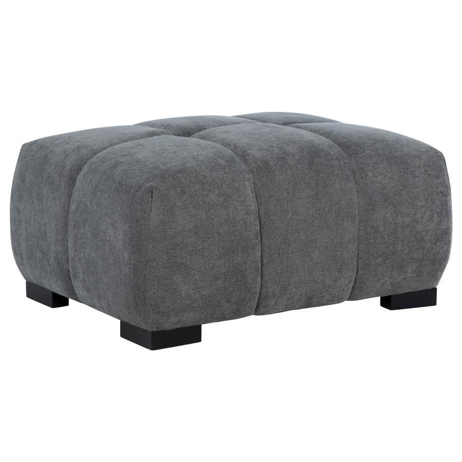 Octavia Upholstered Rectangular Ottoman - Image 6