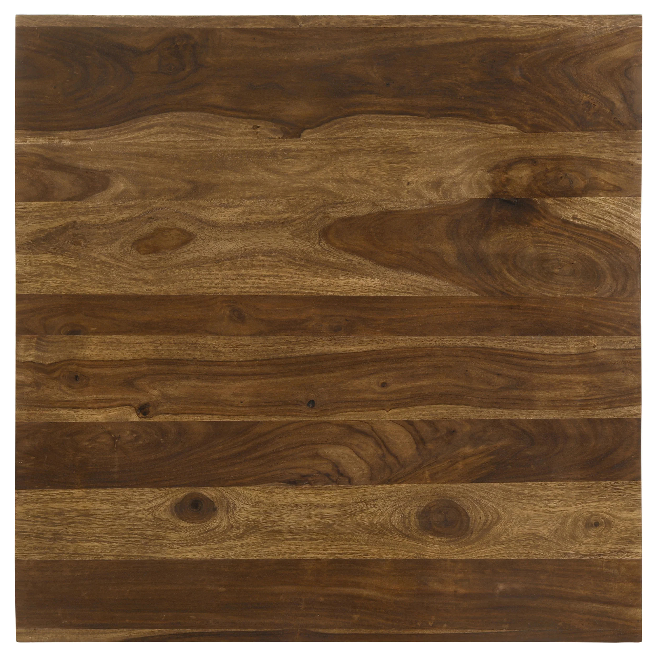 Odilia Square Solid Wood Coffee Table Auburn - Image 4