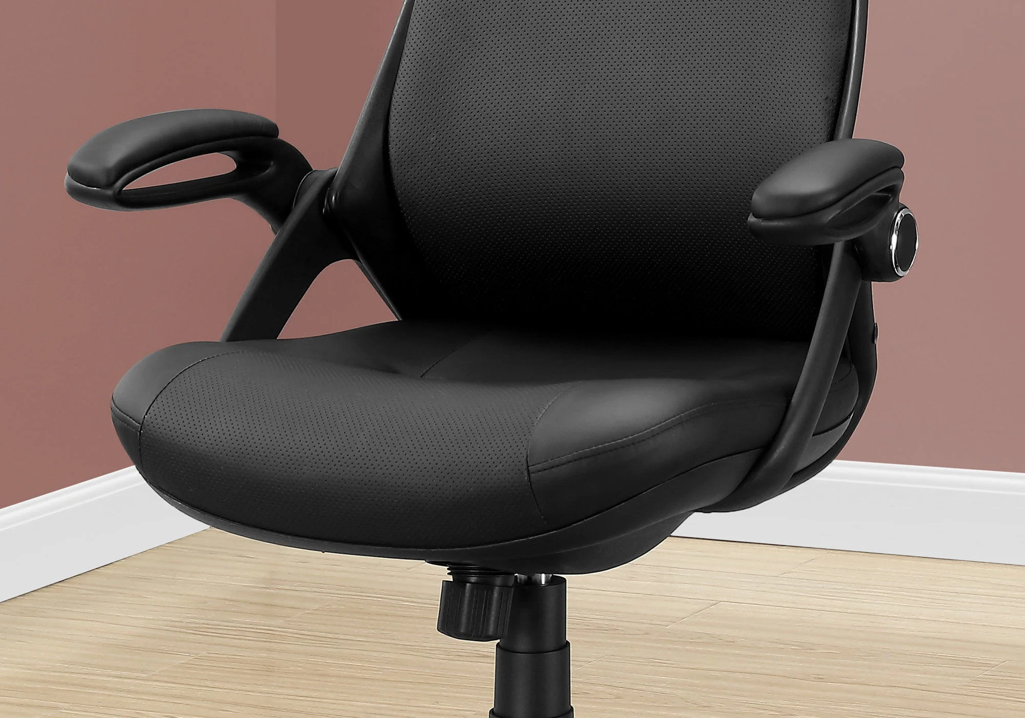 Office Chair, Adjustable Height, Swivel, Ergonomic, Armrests, Contemporary & Modern - Image 18