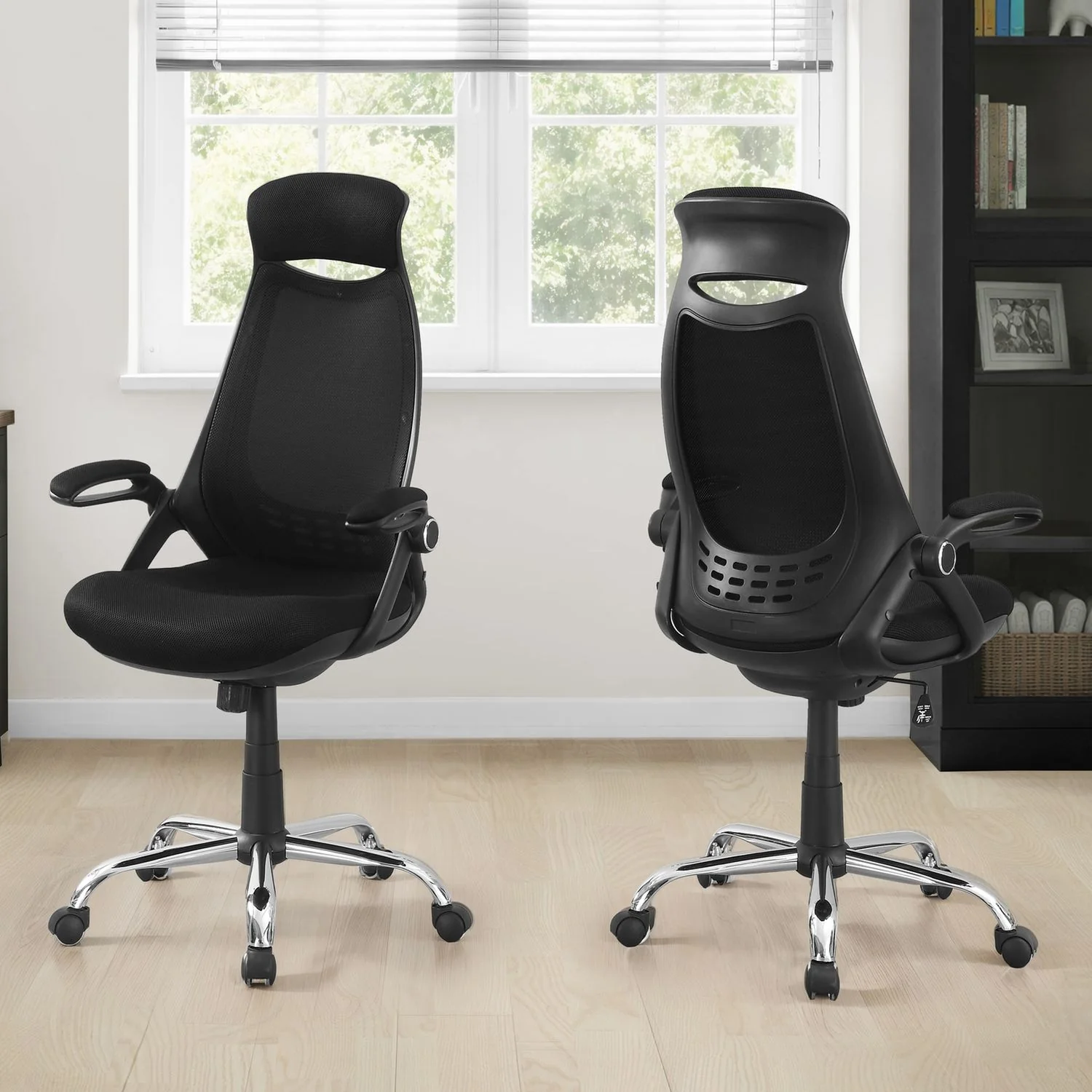 Office Chair, Adjustable Height, Swivel, Ergonomic, Armrests, Contemporary & Modern - Image 21