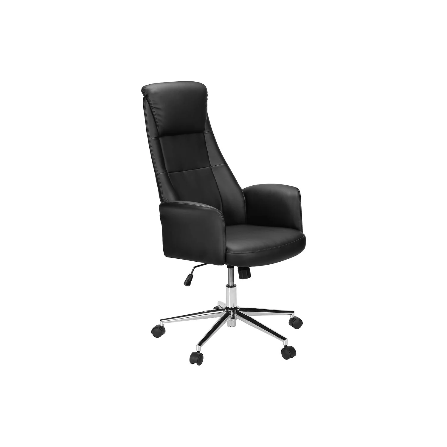 Office Chair With Adjustable Height - Black - Image 4