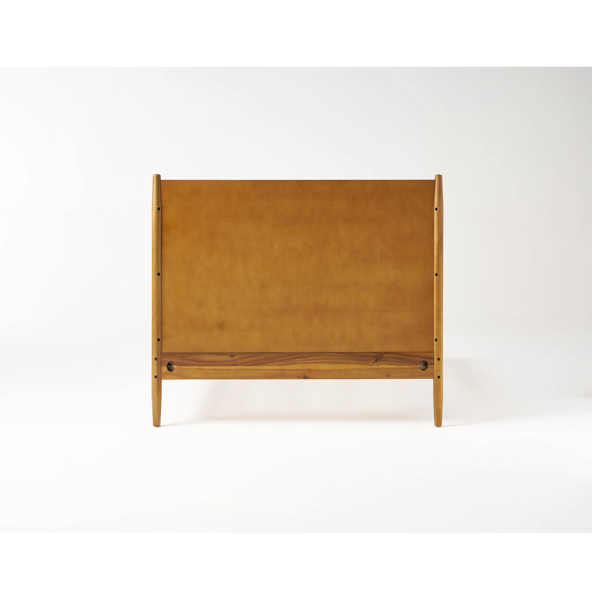 Okioki - Mid-Century Wood Bed - Image 3