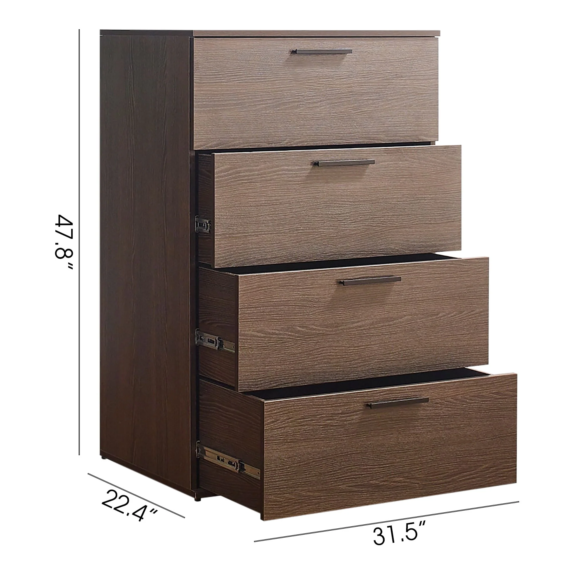 Oliver - Farmhouse Jumbo Chest With 4 Drawer Storage - Image 27