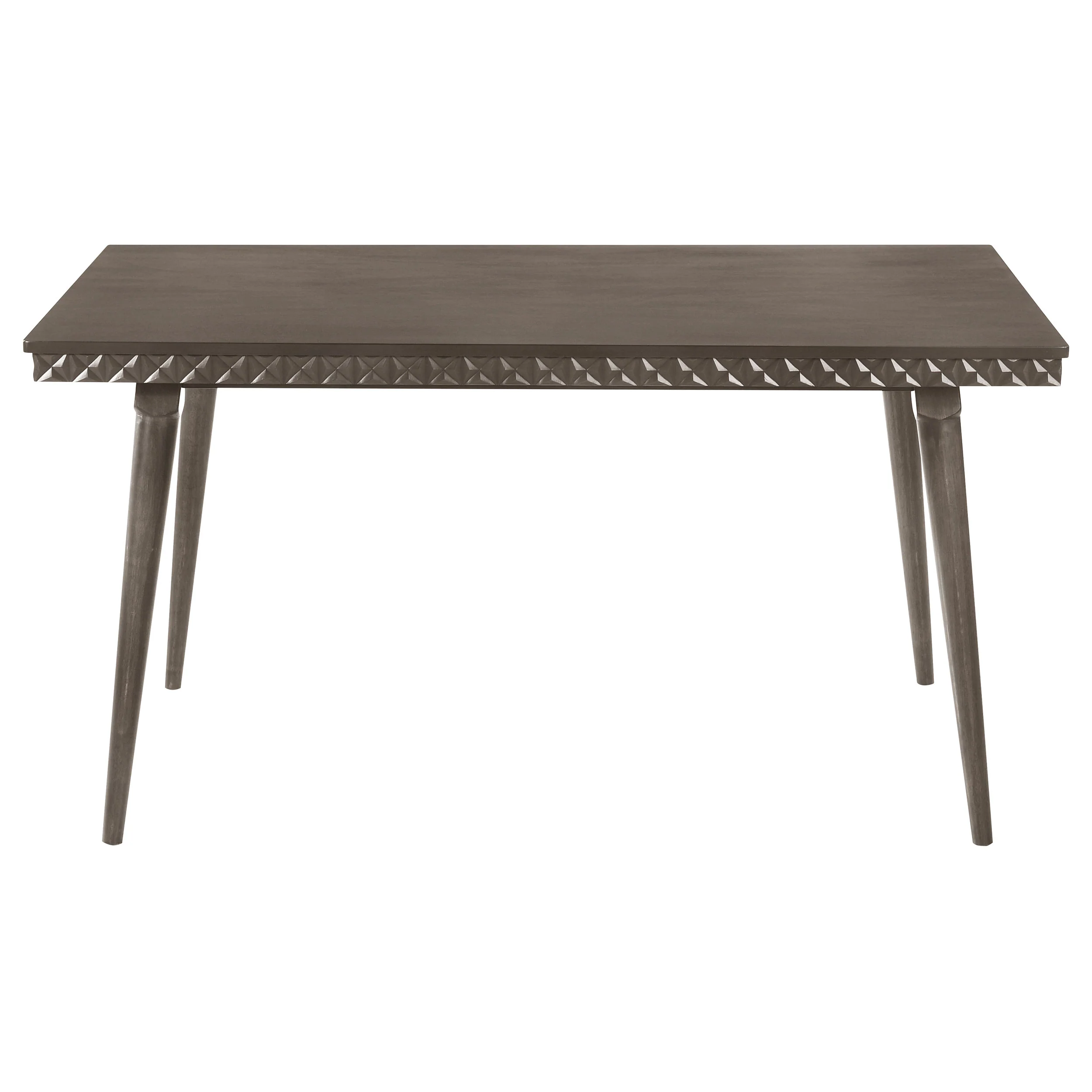 Onslow 5-Piece 59-Inch Rectangular Dining Set, Dark Brown - Image 5
