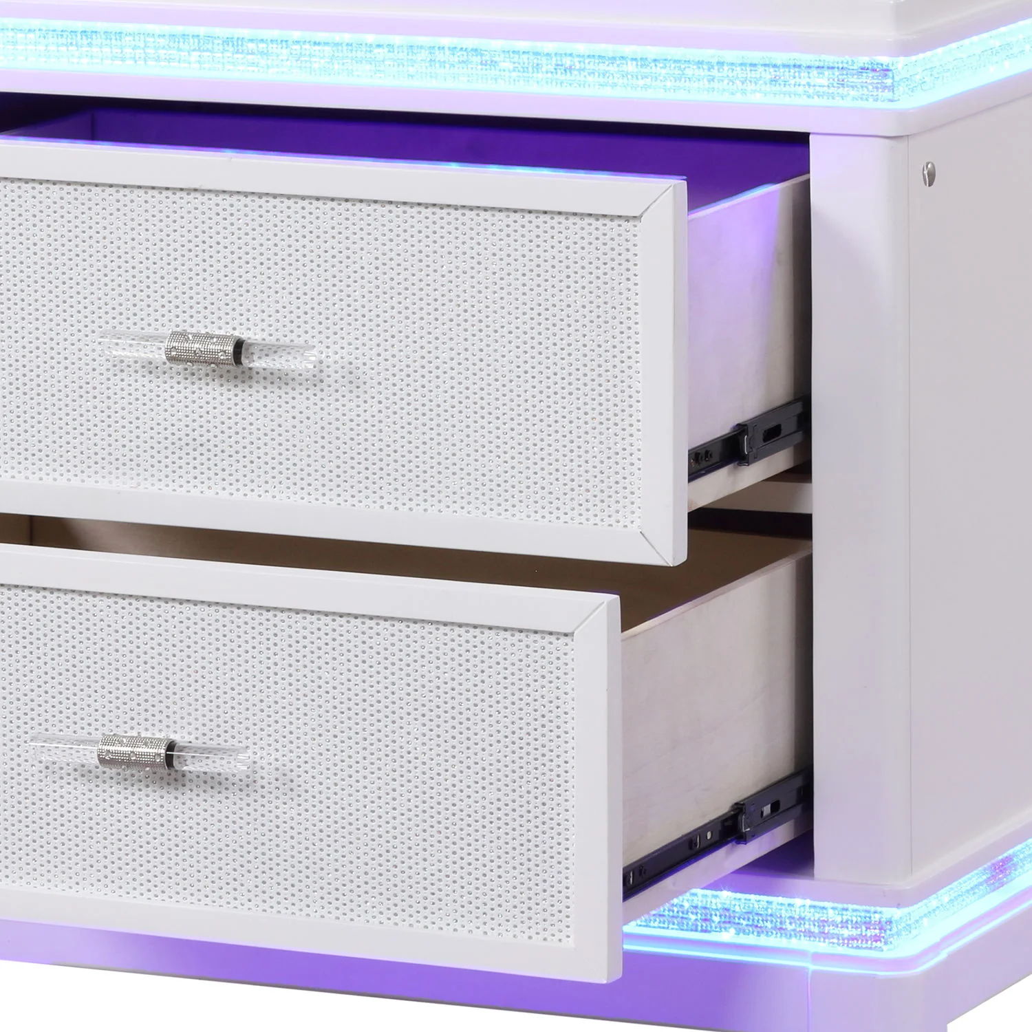 Opium - 2 Drawer Nightstand - White - Image 3