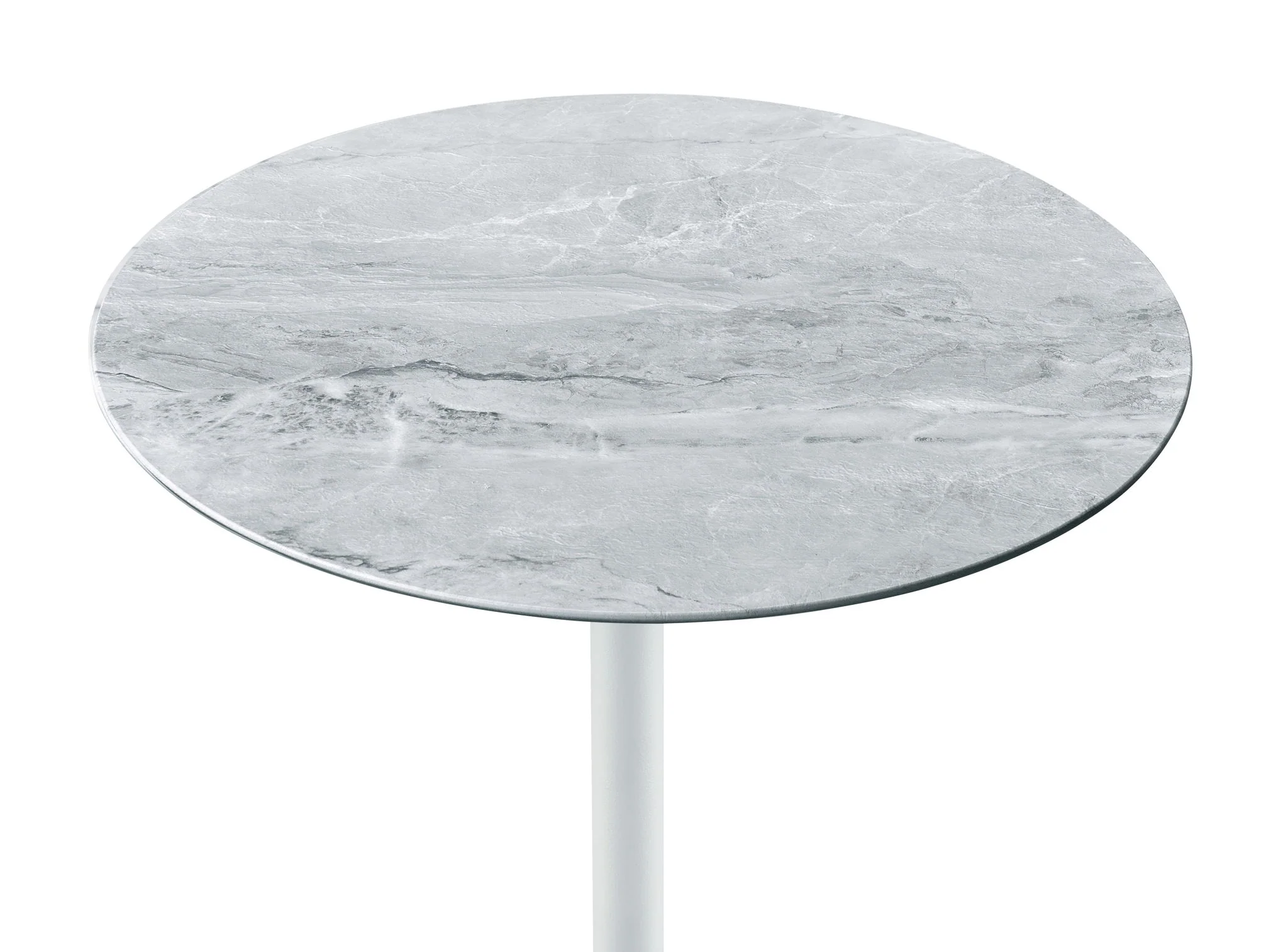 Orbit - 15.5" End Table With Height Adjustable Marble Textured Top - Image 3