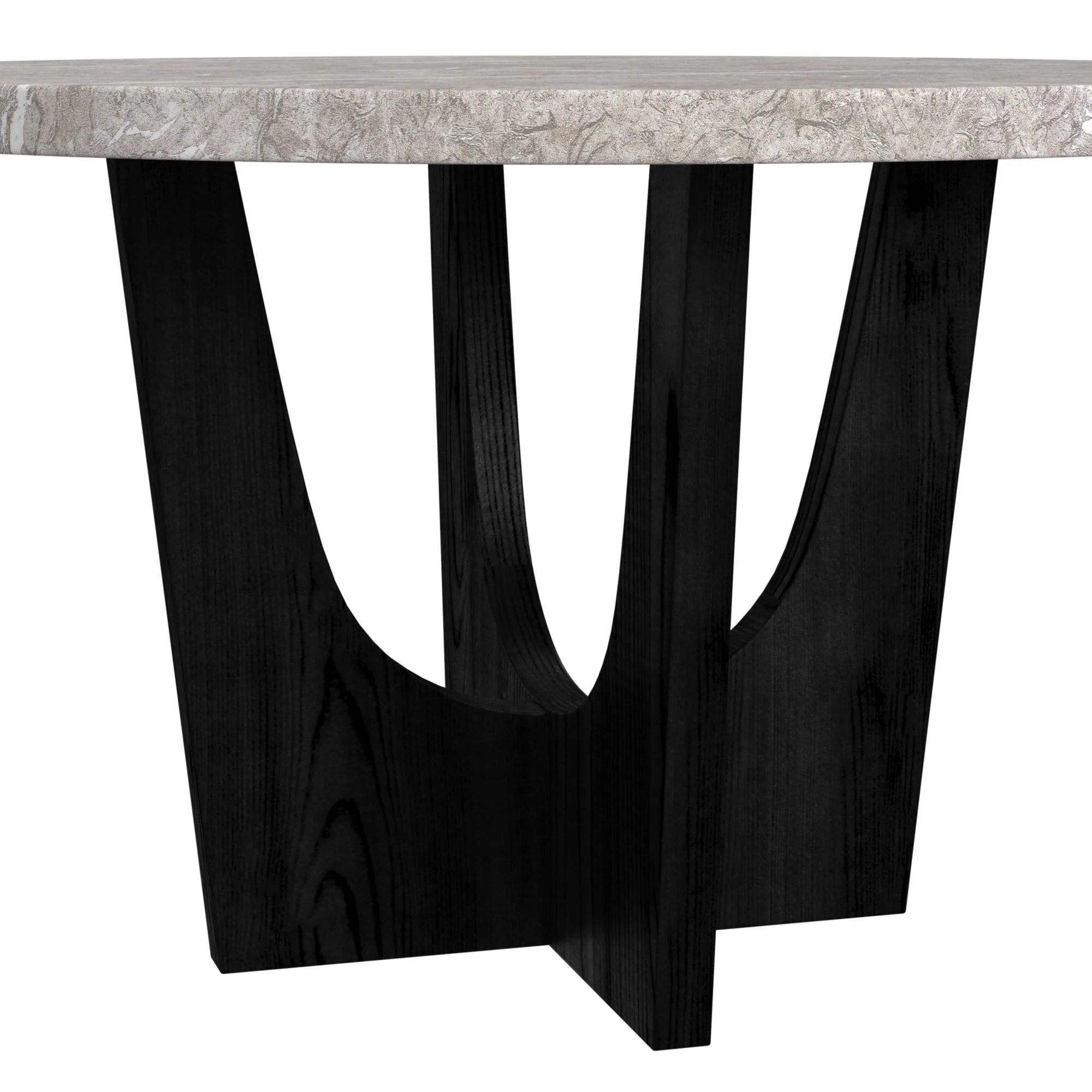 Oregon - 5 Piece Counter Height Dining Set (Round Counter Table And Four Chairs) - Image 4