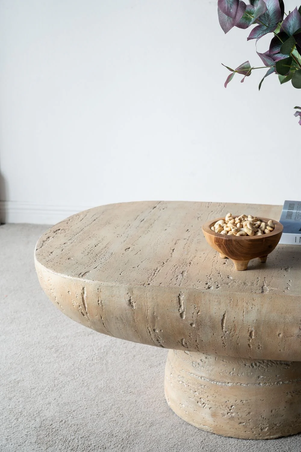 Organic Design Oval Coffee Table - Image 13