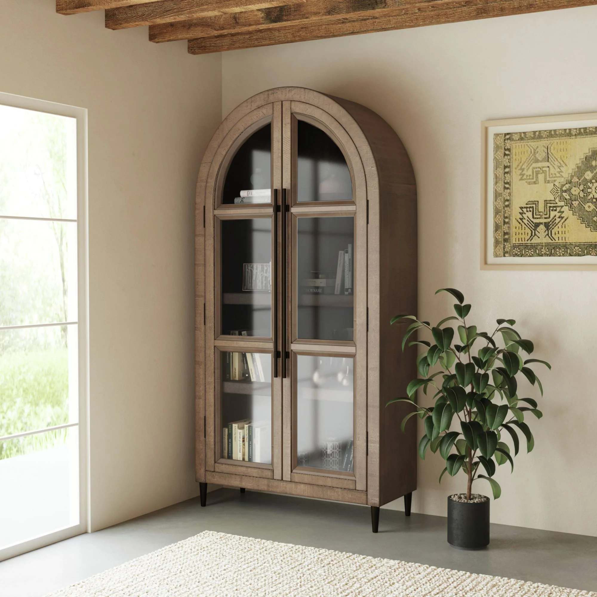 Orion - Bookcase - Weathered Oak - Image 2