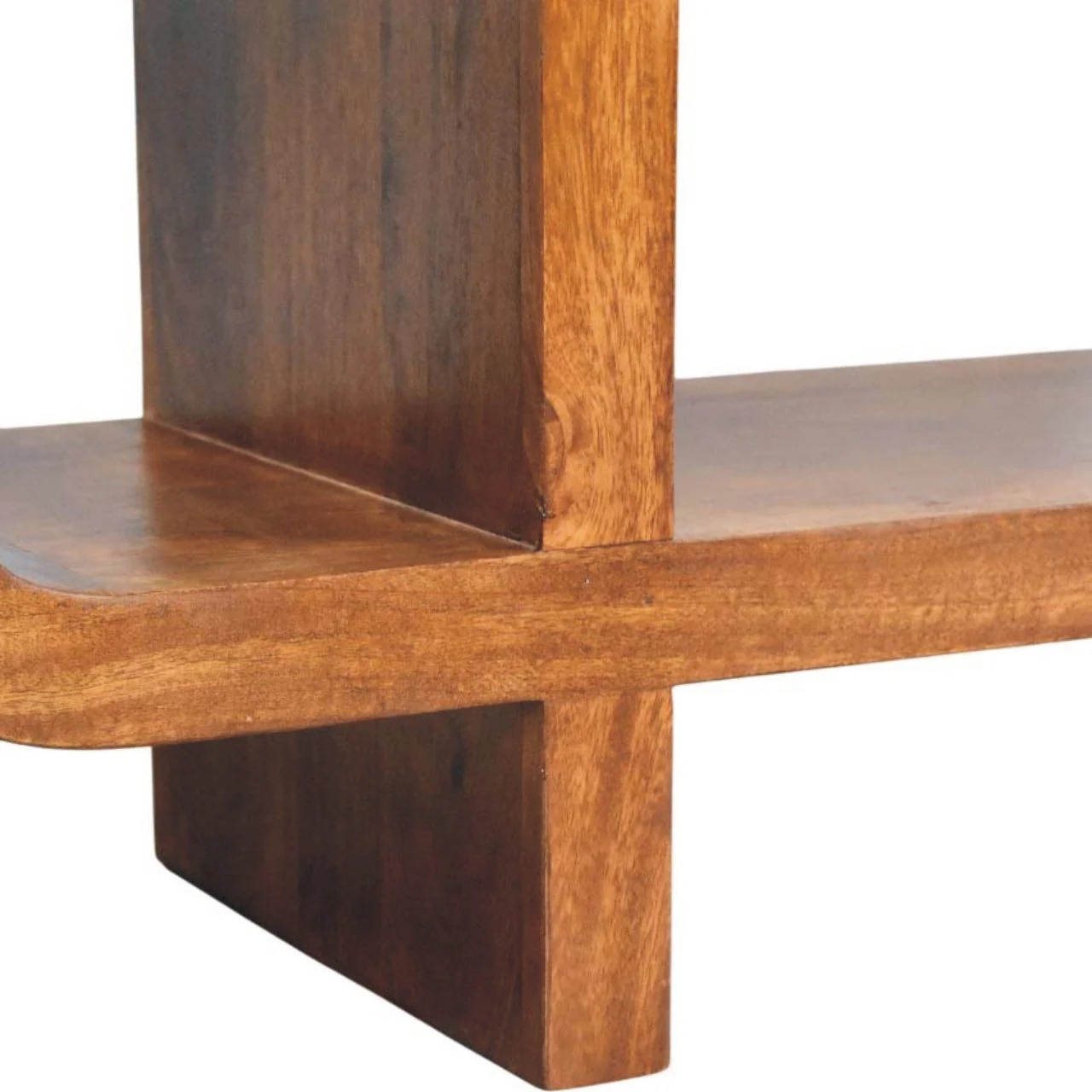 Orion - Curved Media Unit - Brown - Image 8