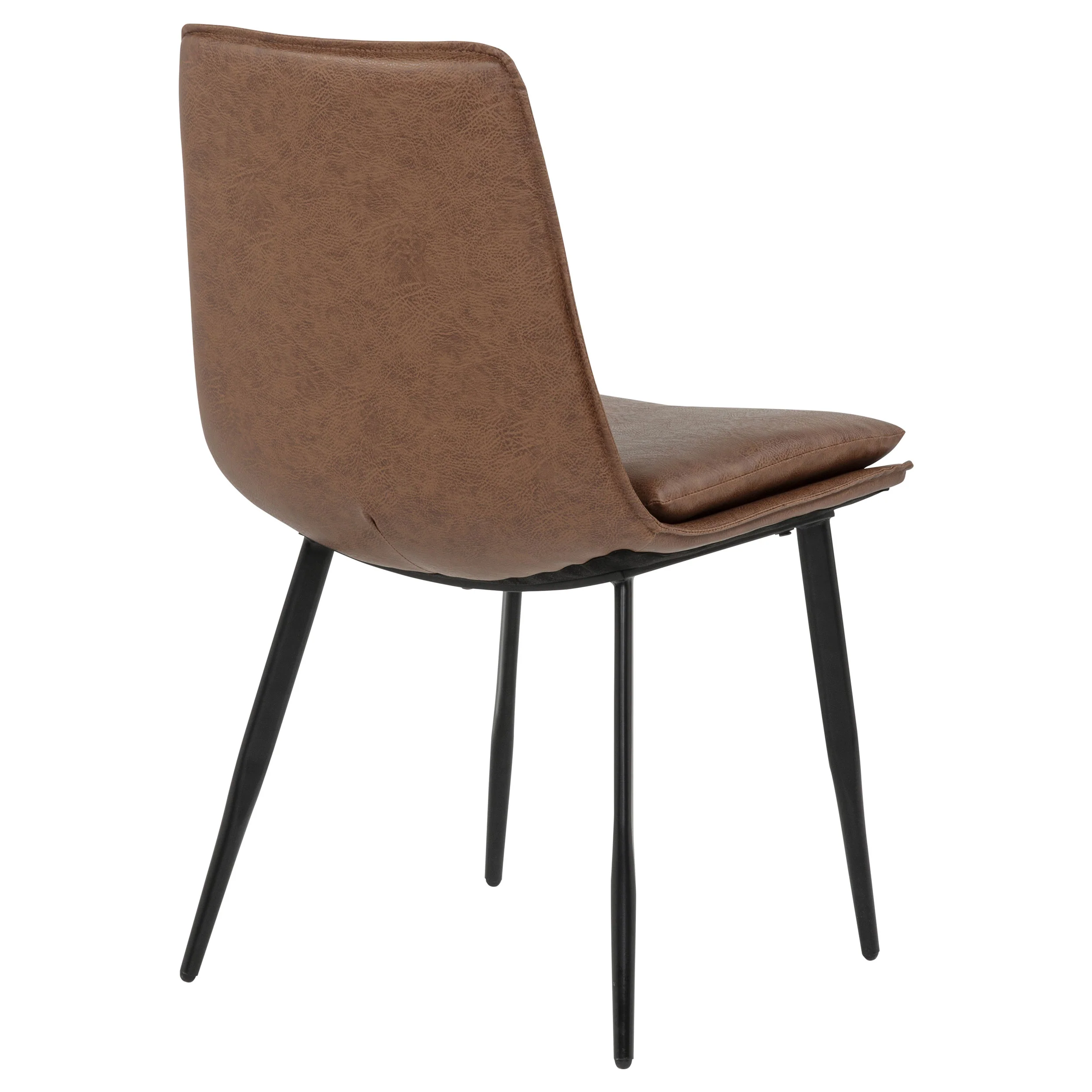 Ortega Upholstered Dining Side Chair Coffee (Set of 2) - Image 8