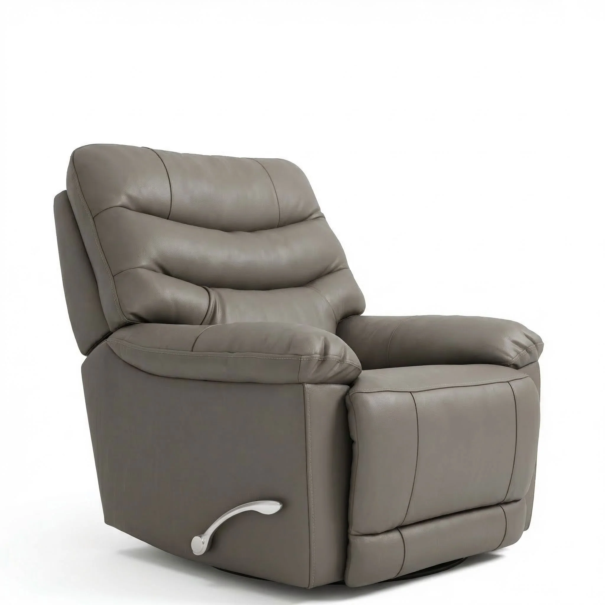 Oslo Antelope - Swivel Glider Recliner With Manual Footrest - Image 2