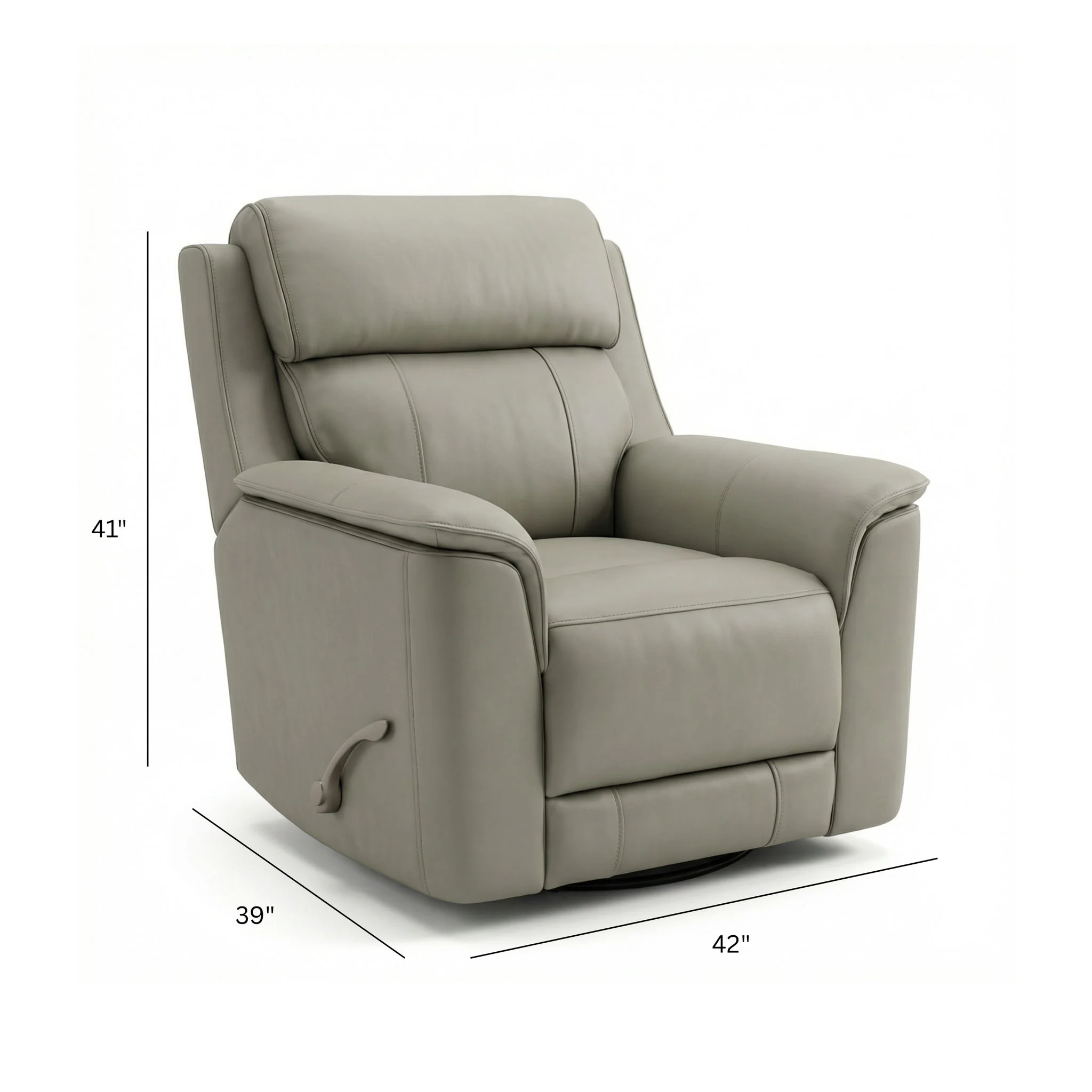 Oslo - Manual Swivel Glider Recliner - Image 14