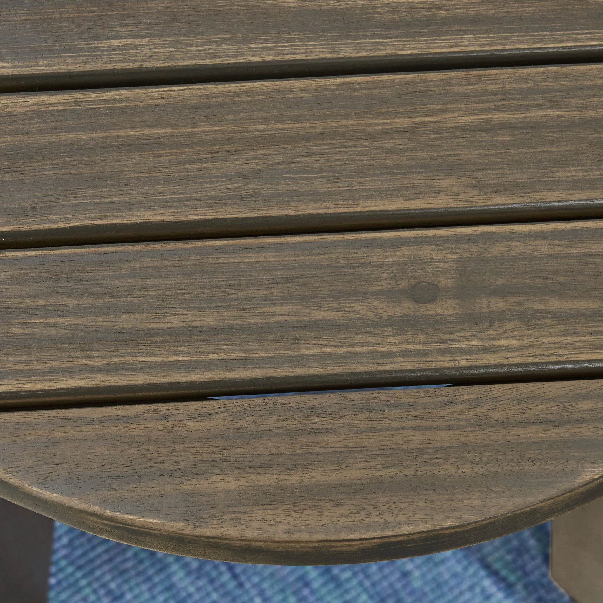 Outdoor Acacia Wood Side Table With Weather Resistance - Image 9
