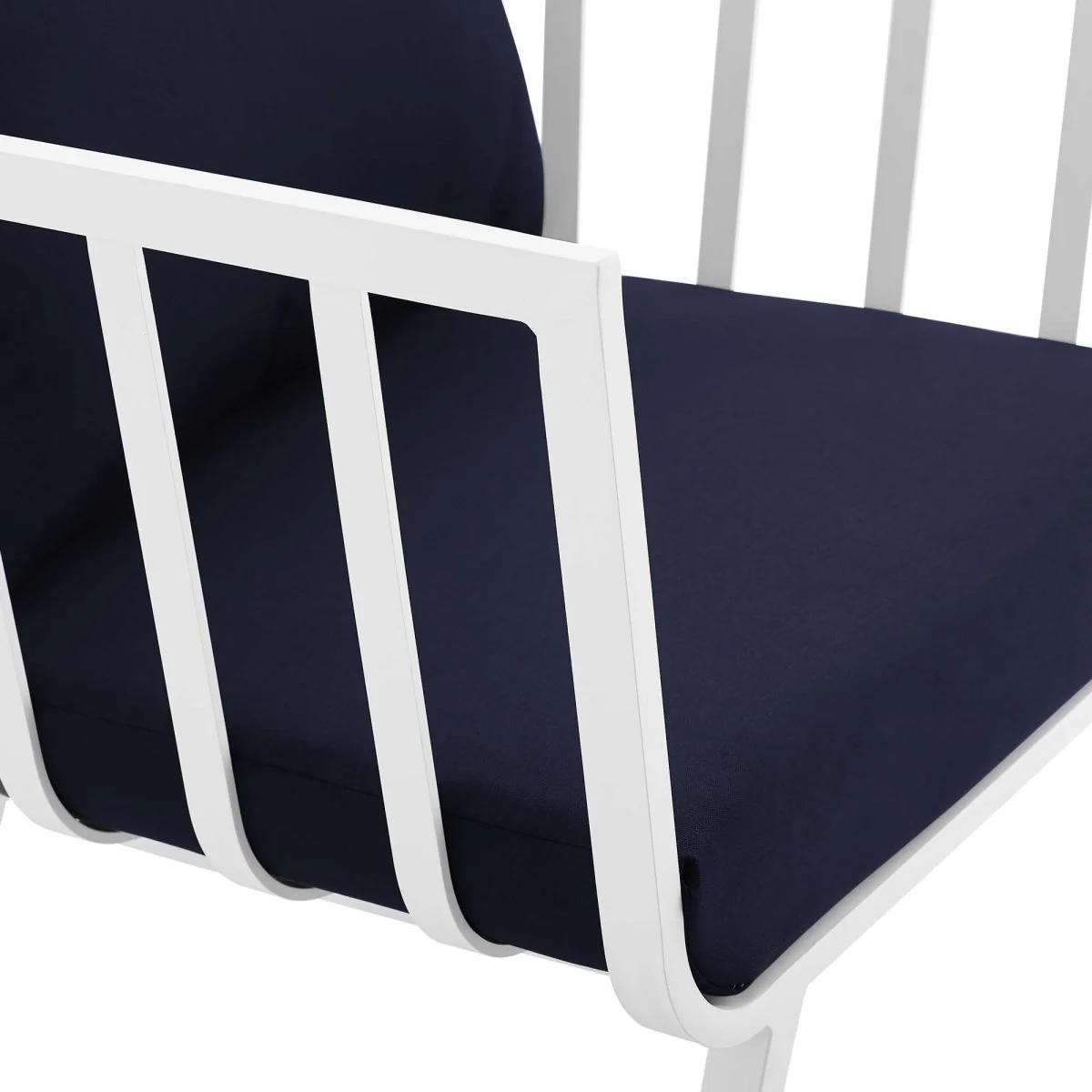 Outdoor Aluminum Patio Armchair Set of 2 Durable Weather-Resistant Seating for Porch - Image 31