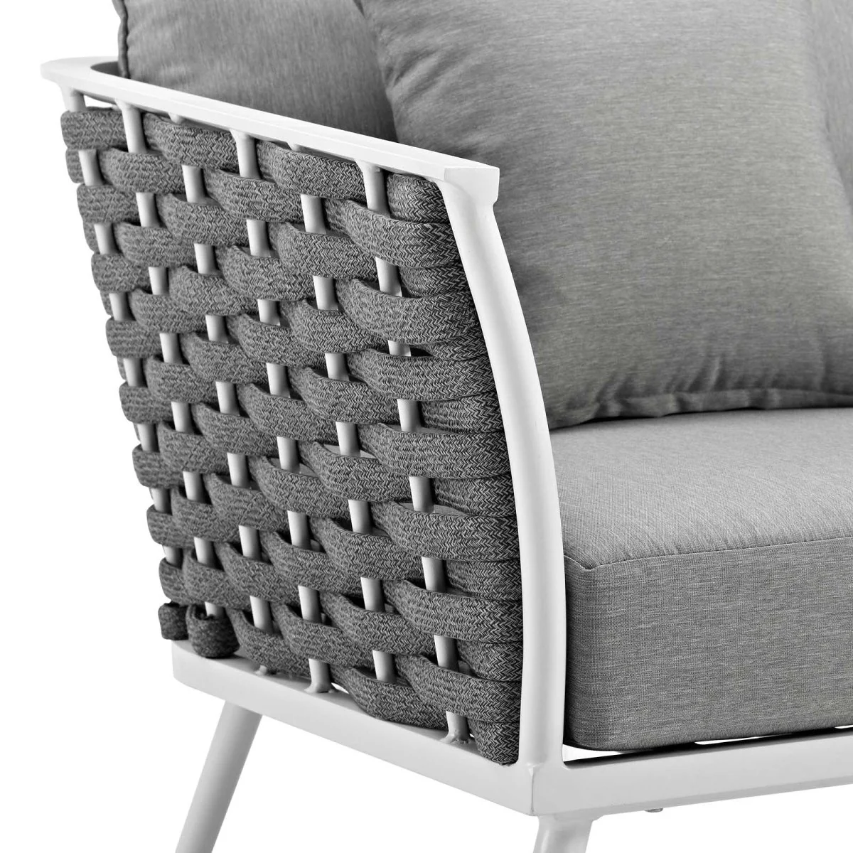 Outdoor Aluminum Patio Armchair — Weather-Resistant Design for Porch, Patio and Deck - Image 24