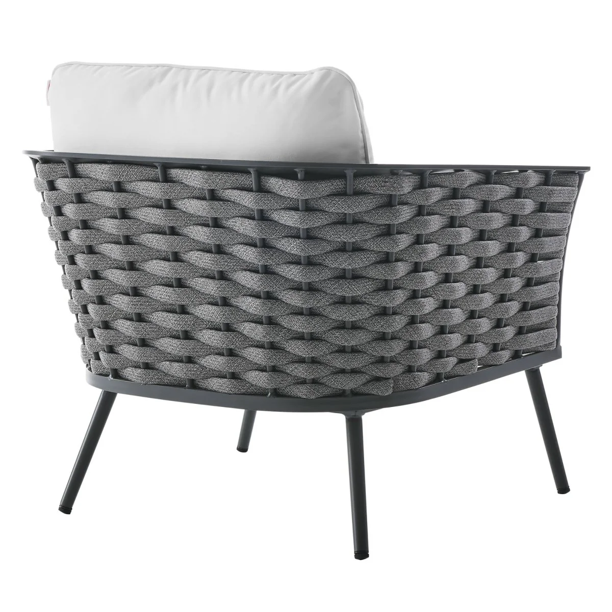 Outdoor Aluminum Patio Armchair — Weather-Resistant Design for Porch, Patio and Deck - Image 6