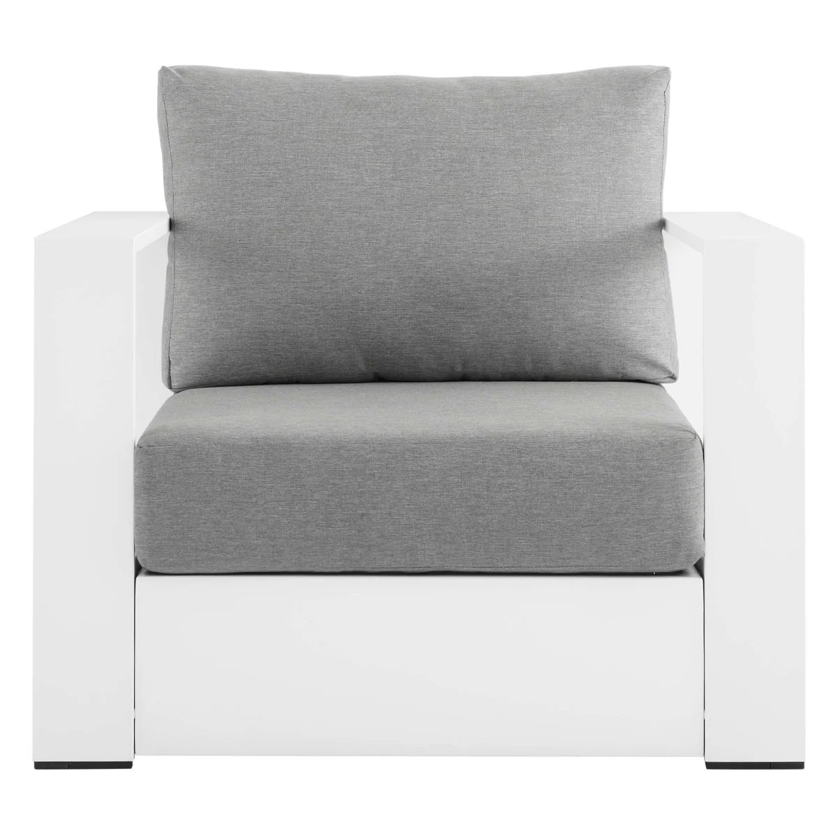 Outdoor Aluminum Patio Armchair with Arms – Durable Weather-Resistant Seating for Patio - Image 23