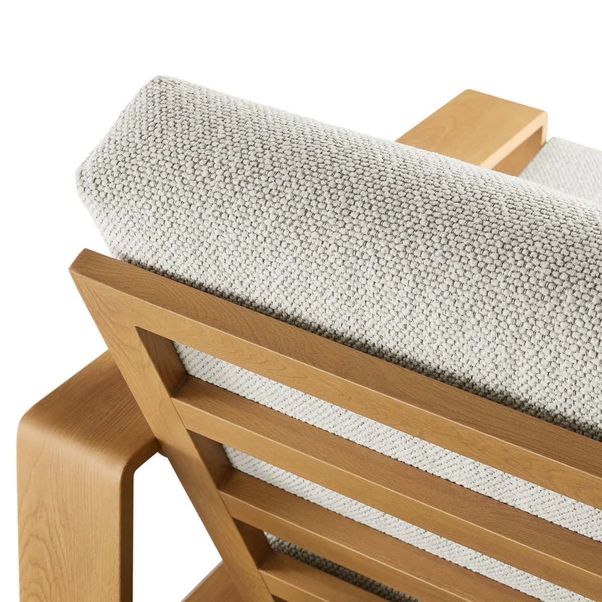 Outdoor Armchair – Faux Wood Design, Contemporary Patio Seating with Weather-Resistant Finish - Image 17