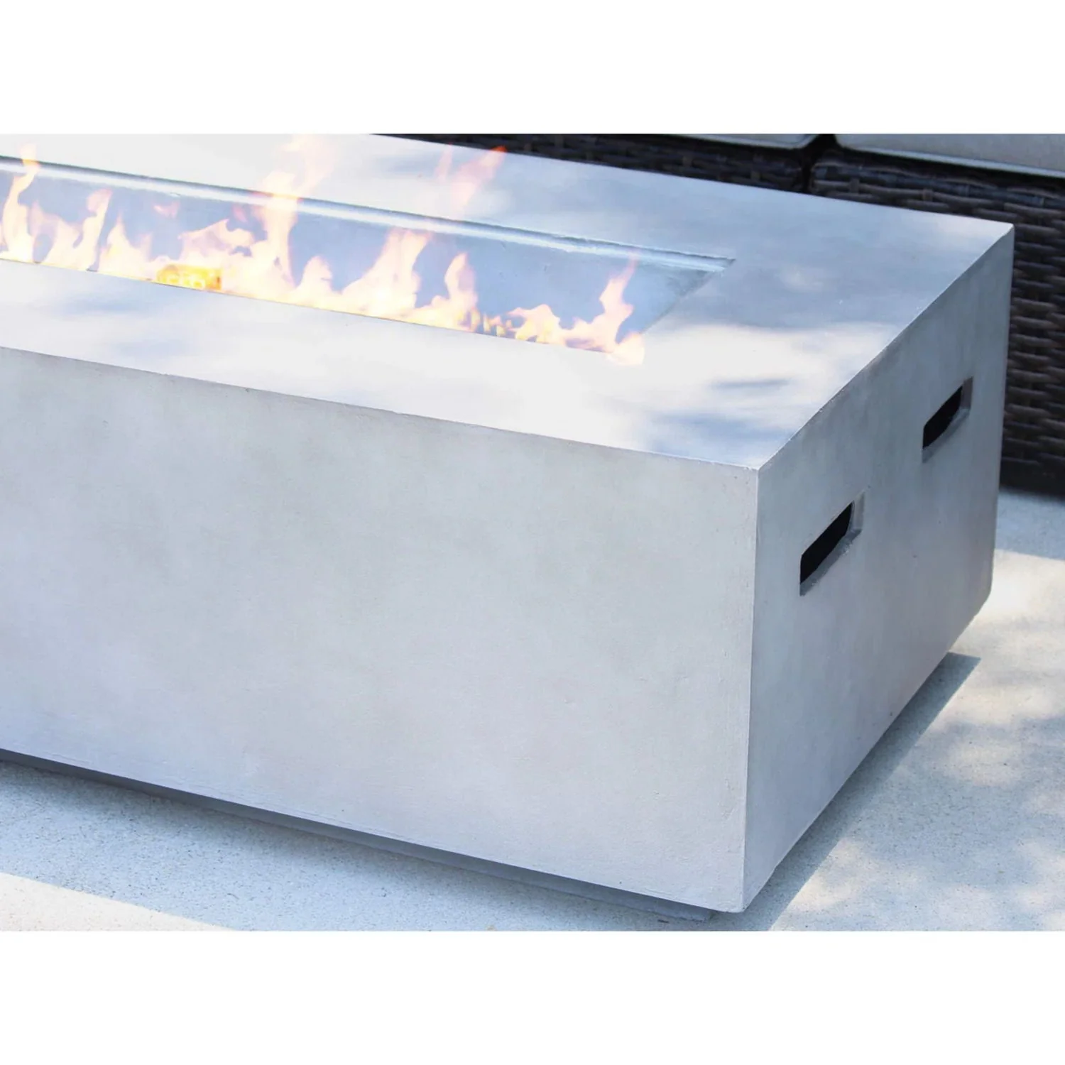 Outdoor Elegance Conversation Set With Fire Pit - Image 13