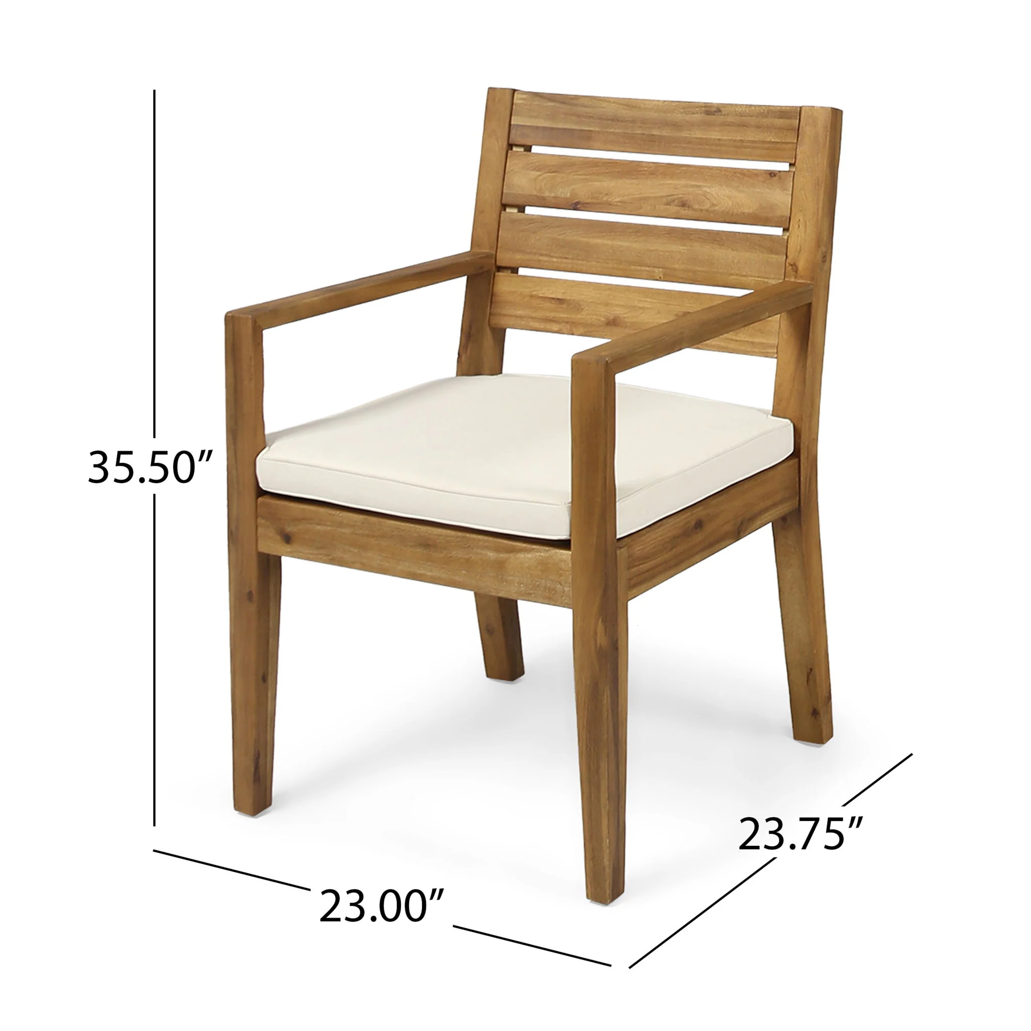 Outdoor Elegant Design Dining Chair (Set of 2) - Image 17