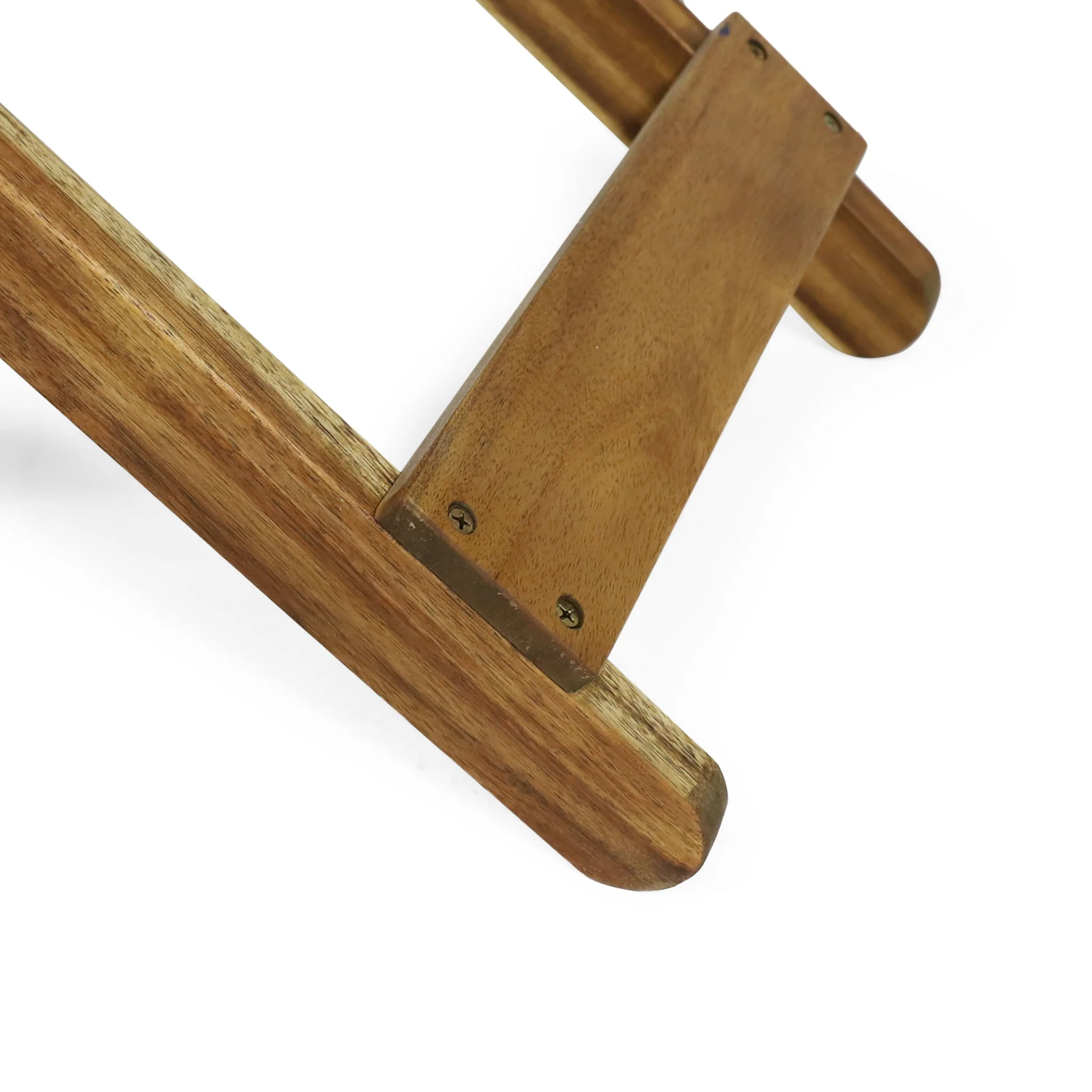 Outdoor Folding Wooden Side Table - Image 6