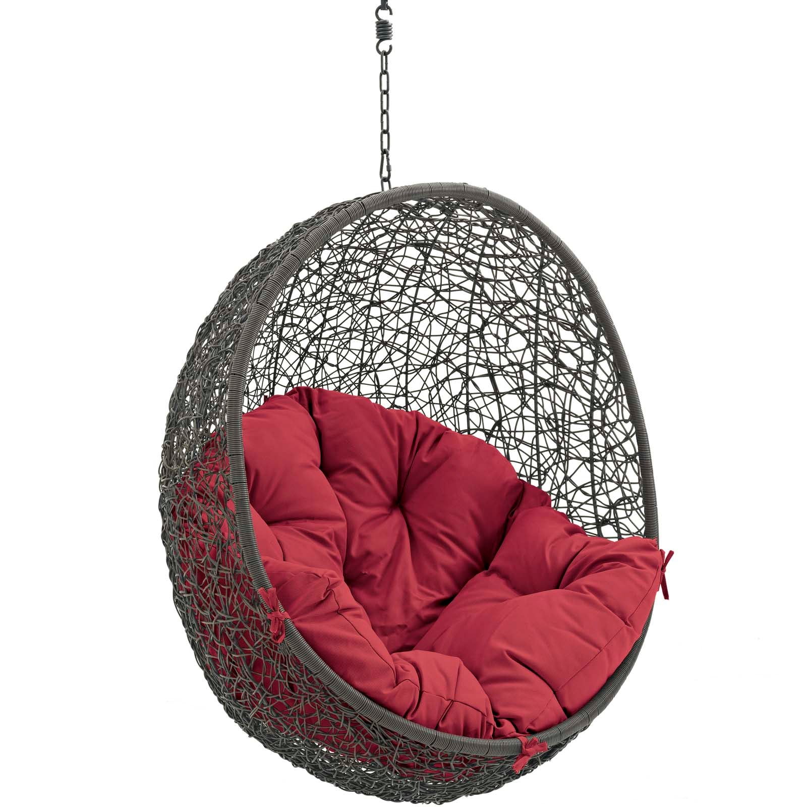 Outdoor Hanging Swing Chair - Comfortable Patio Porch Seat Hammock for Garden - Image 7