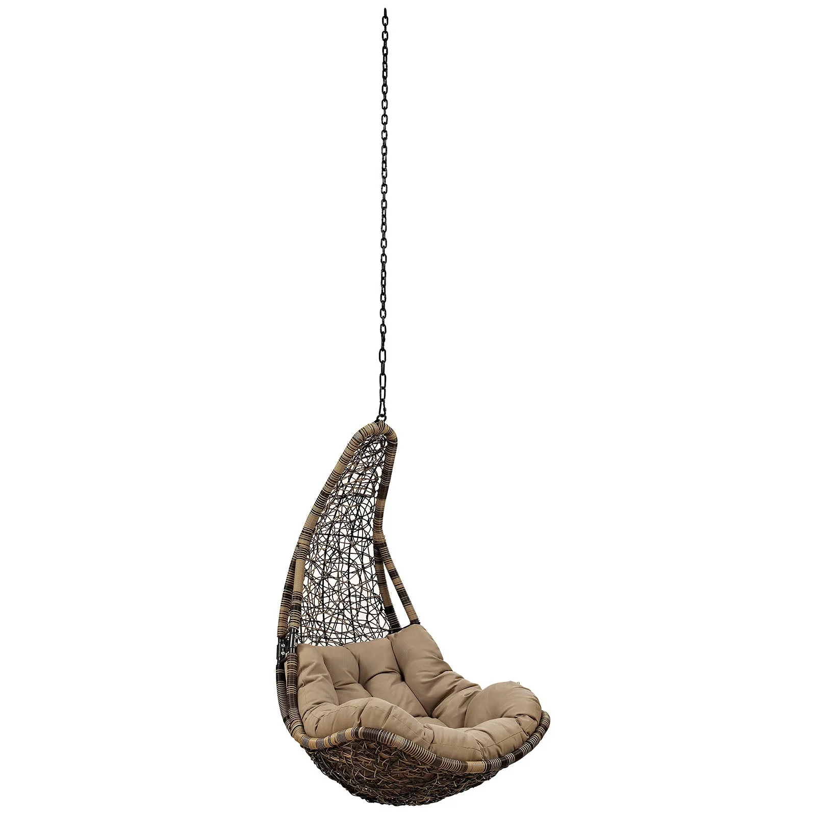 Outdoor Hanging Swing Chair for Patio, Porch, Garden, Balcony and Backyard Seating - Image 4