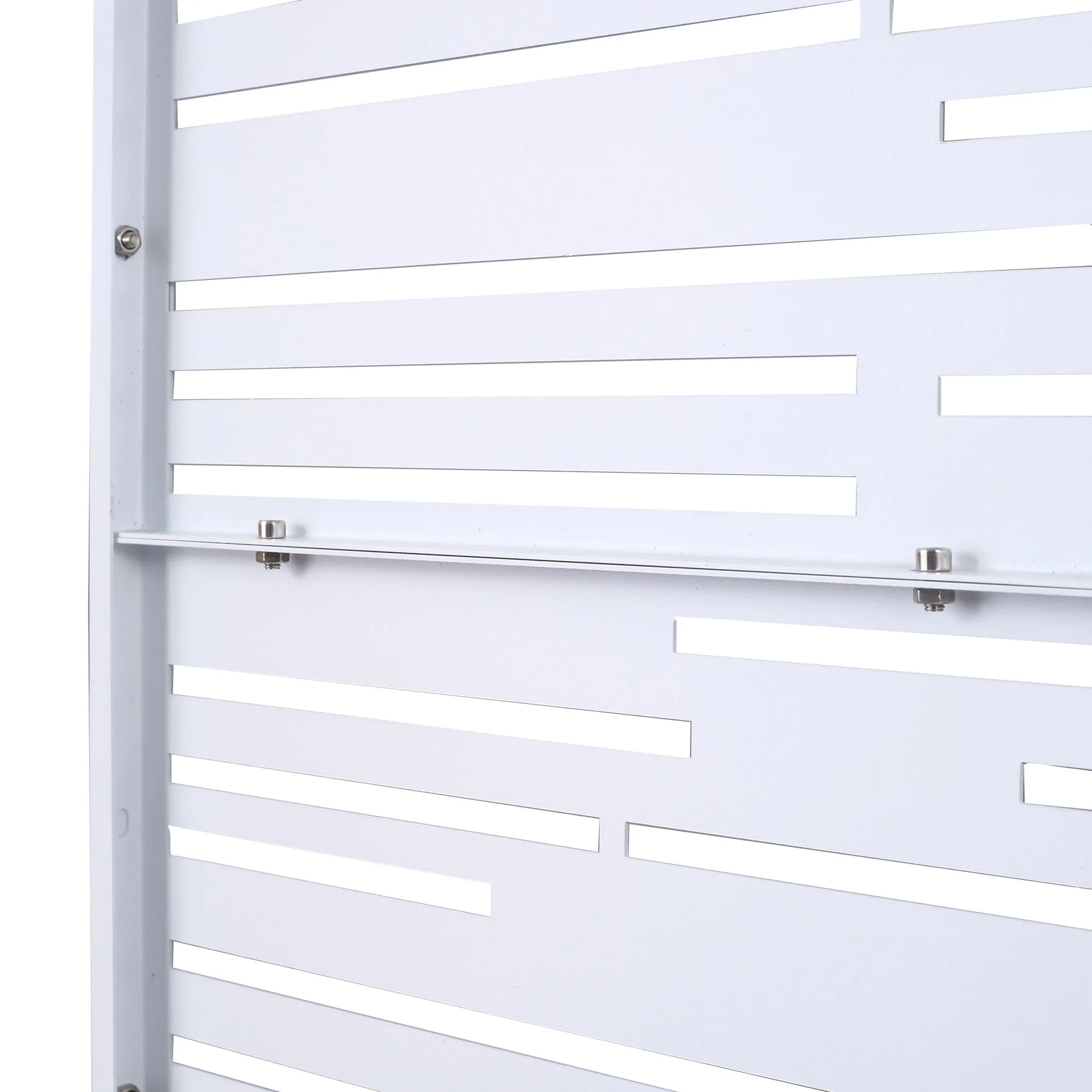 Outdoor & Indoor Freestanding Metal Privacy Screen - Image 9