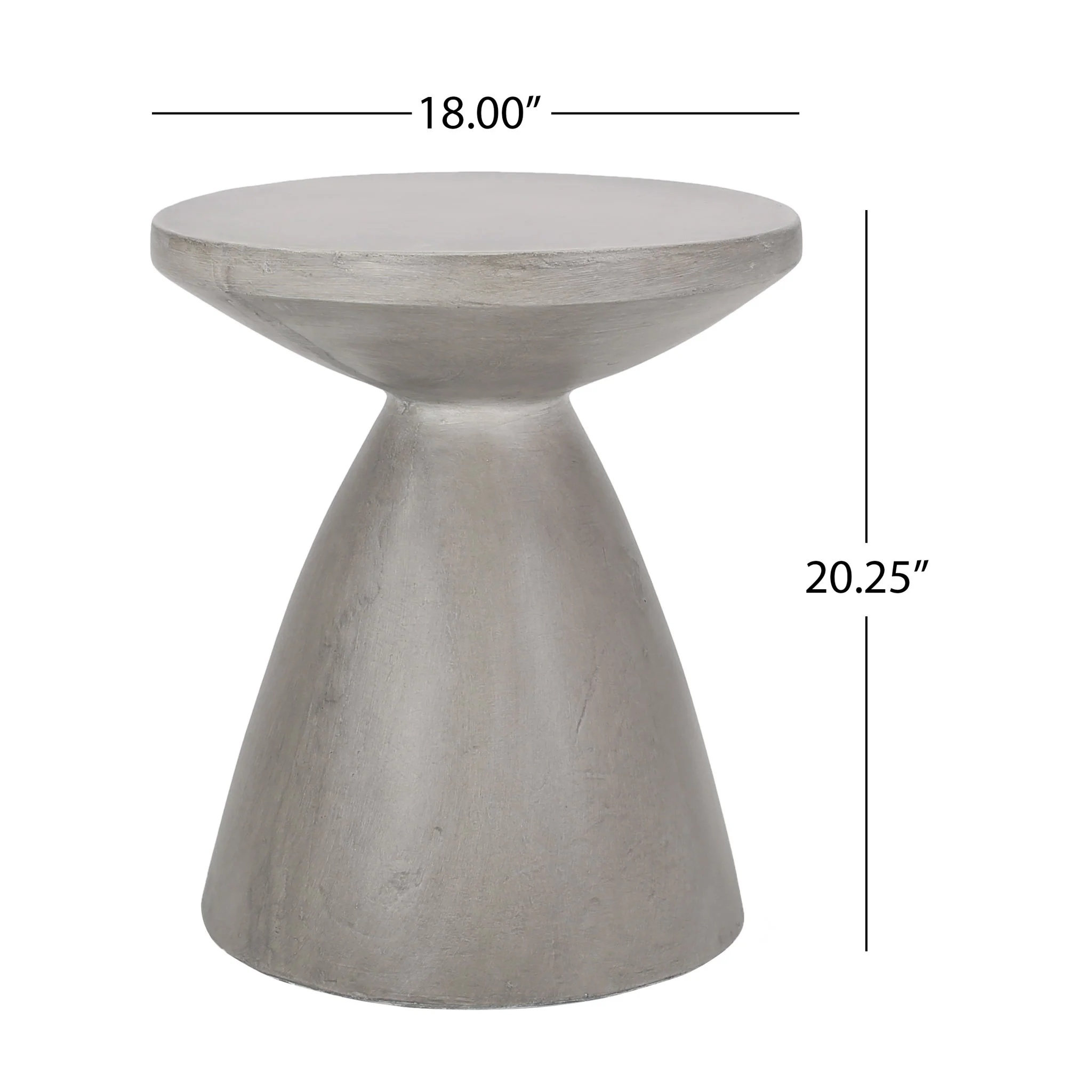 Outdoor / Indoor Lightweight Concrete Side Table - Image 17
