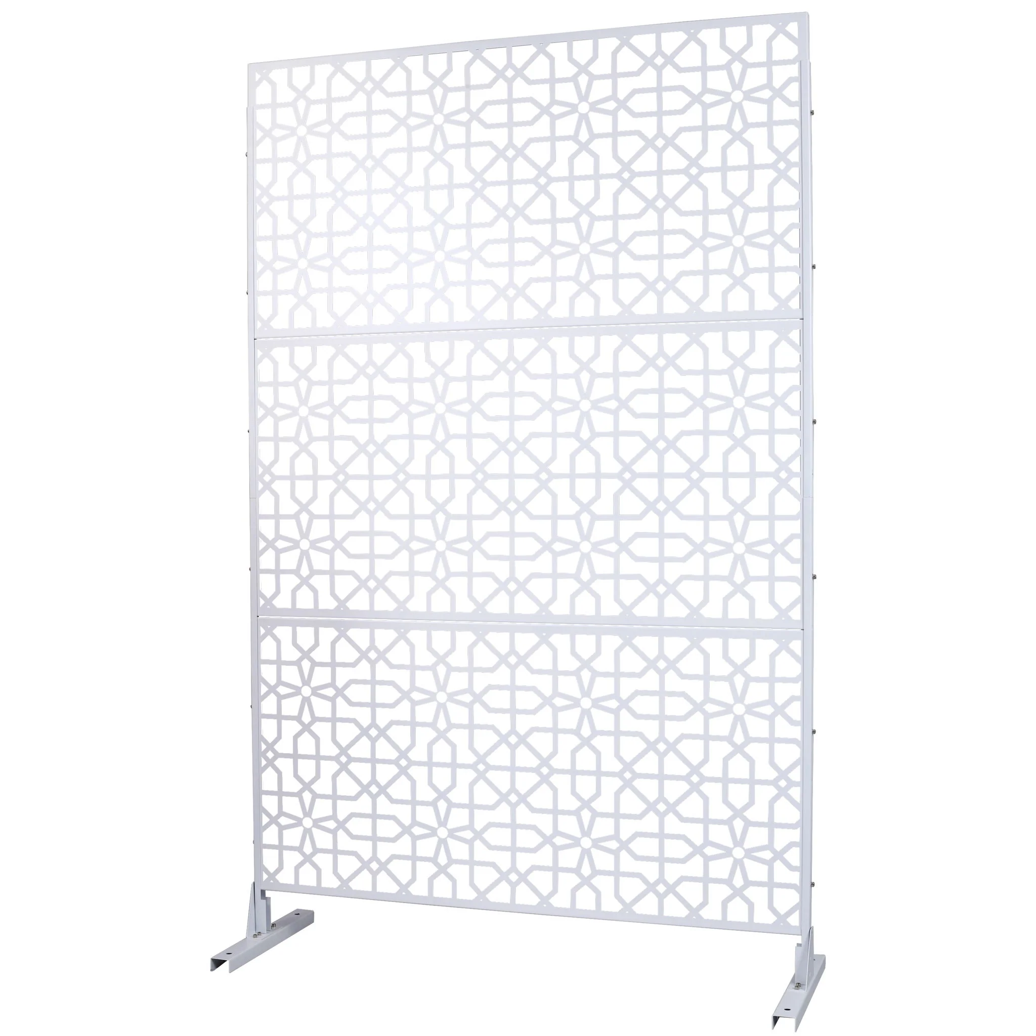 Outdoor & Indoor Metal Freestanding Decorative Privacy Screen - Image 12