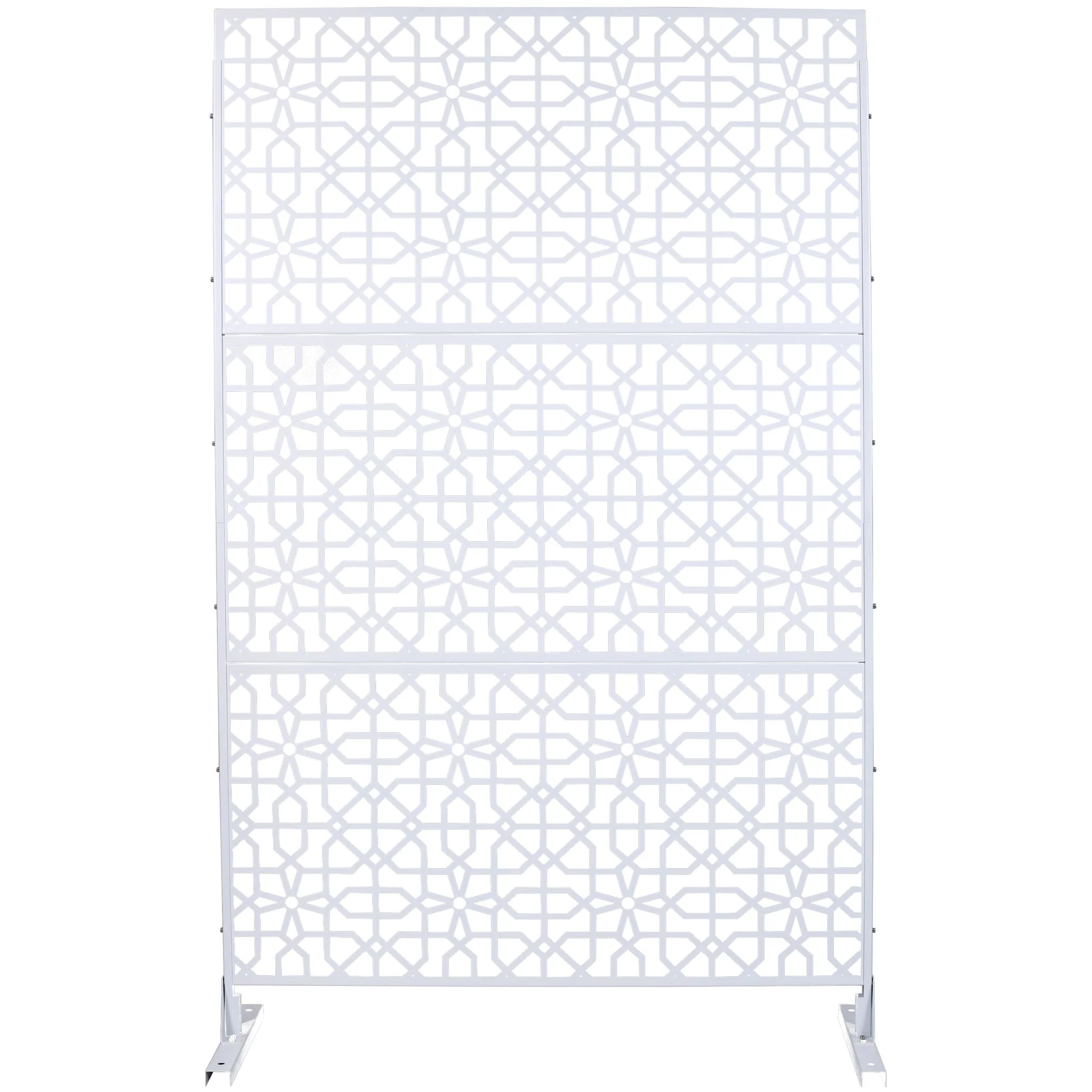 Outdoor & Indoor Metal Freestanding Decorative Privacy Screen - Image 2