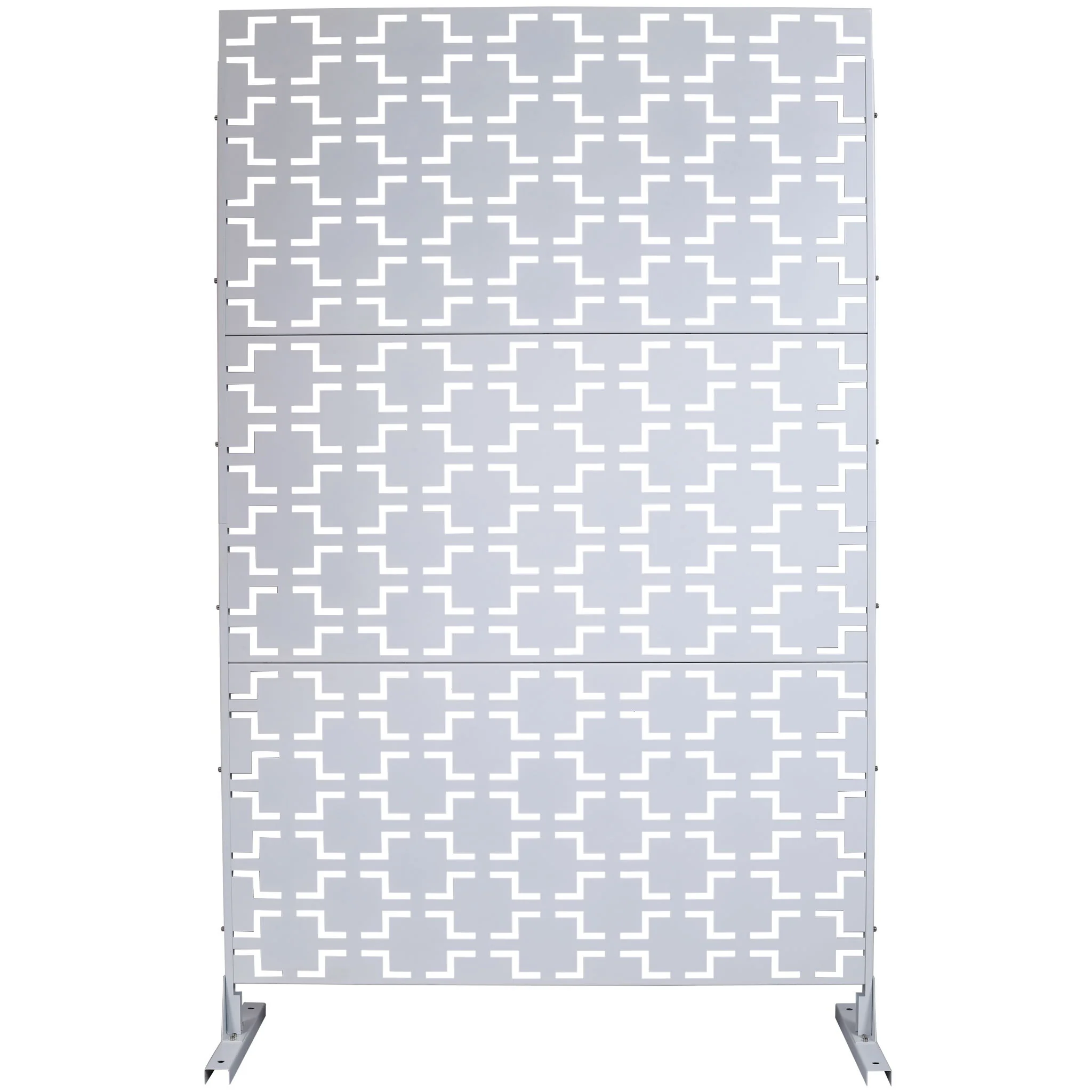 Outdoor & Indoor Metal Privacy Freestanding Decorative Screen - Image 3
