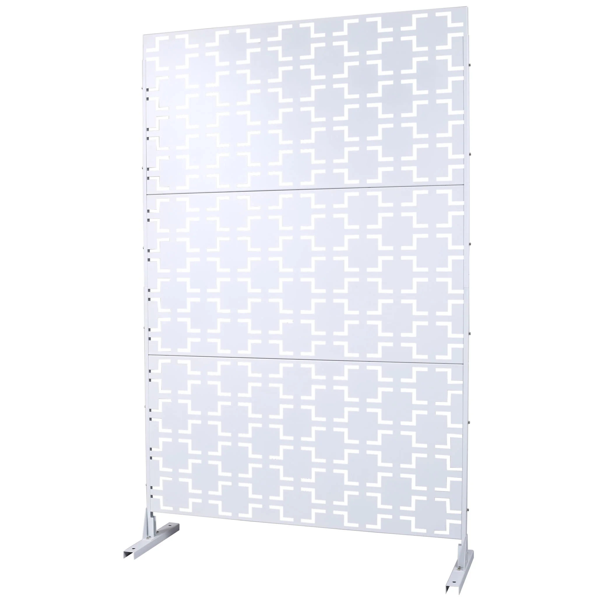 Outdoor & Indoor Metal Privacy Freestanding Decorative Screen - Image 9