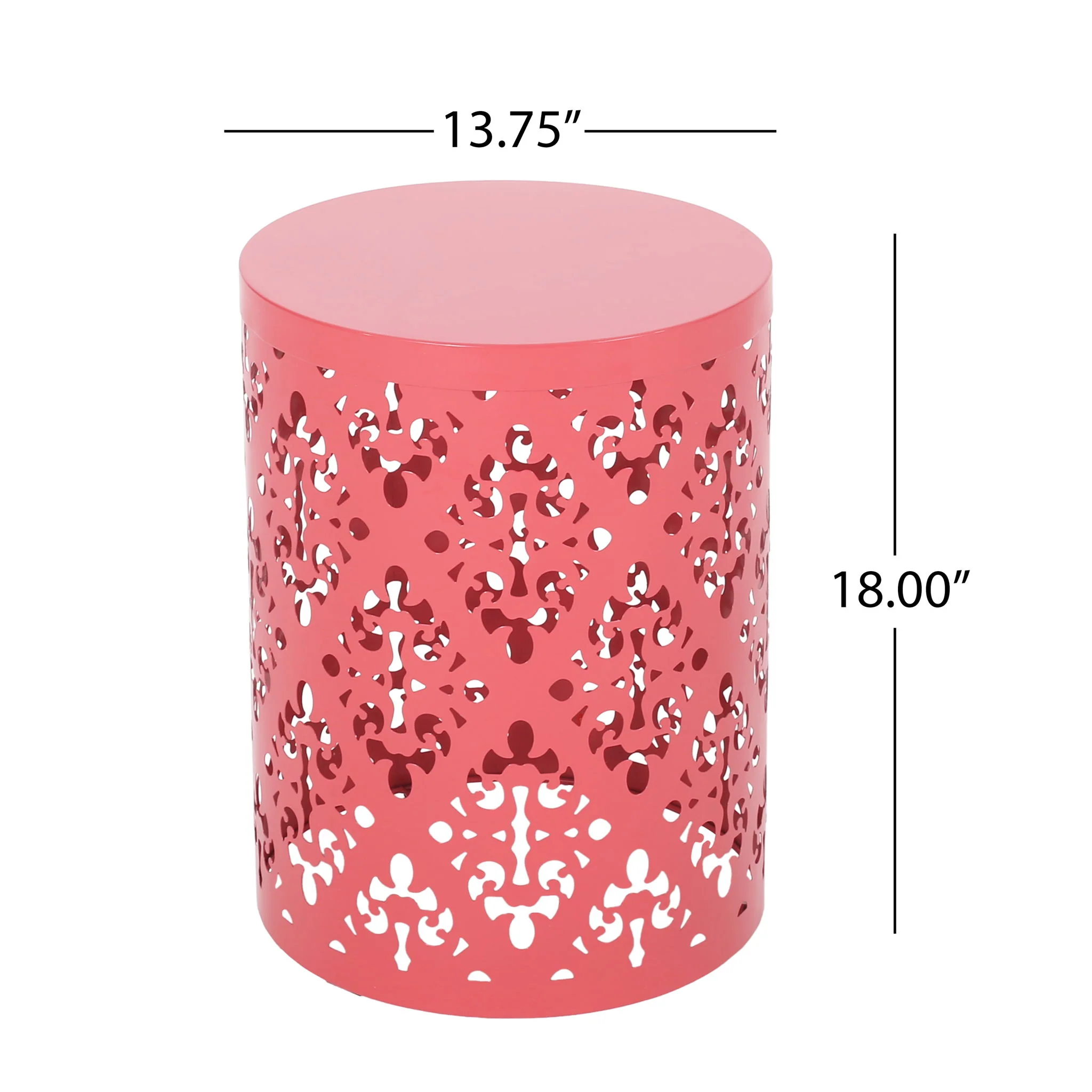 Outdoor Metal Modern Design End Table - Image 30