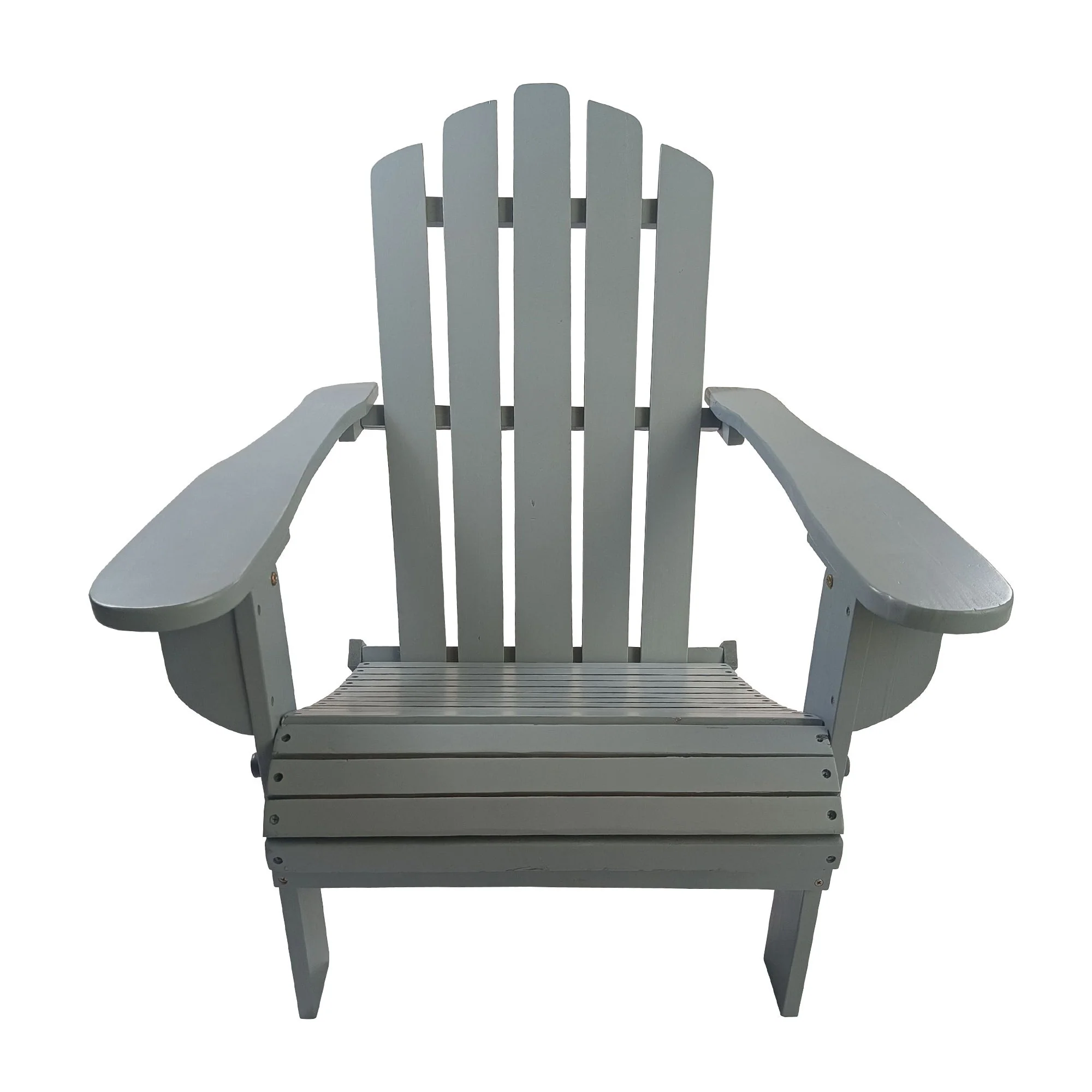 Outdoor Or Indoor Adirondack Chair - Walnut - Image 8