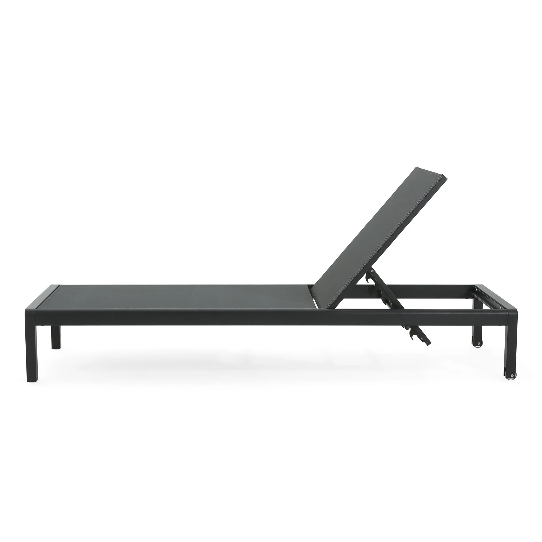 Outdoor Patio Chaise Lounge With 5 Reclining Positions - Image 24