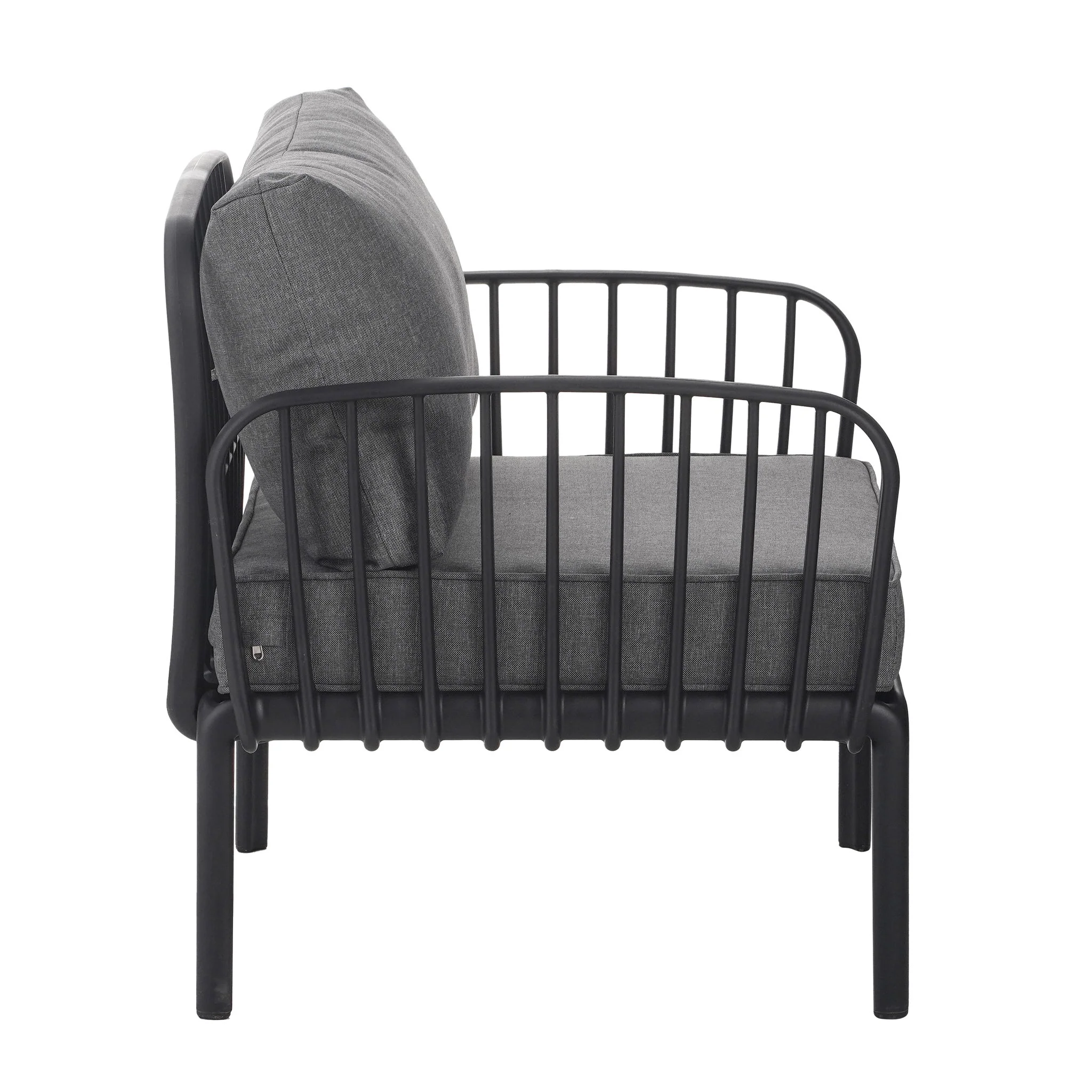 Outdoor Patio Club Chair, Waterproof Thick Cushion Deep Seating - Image 5