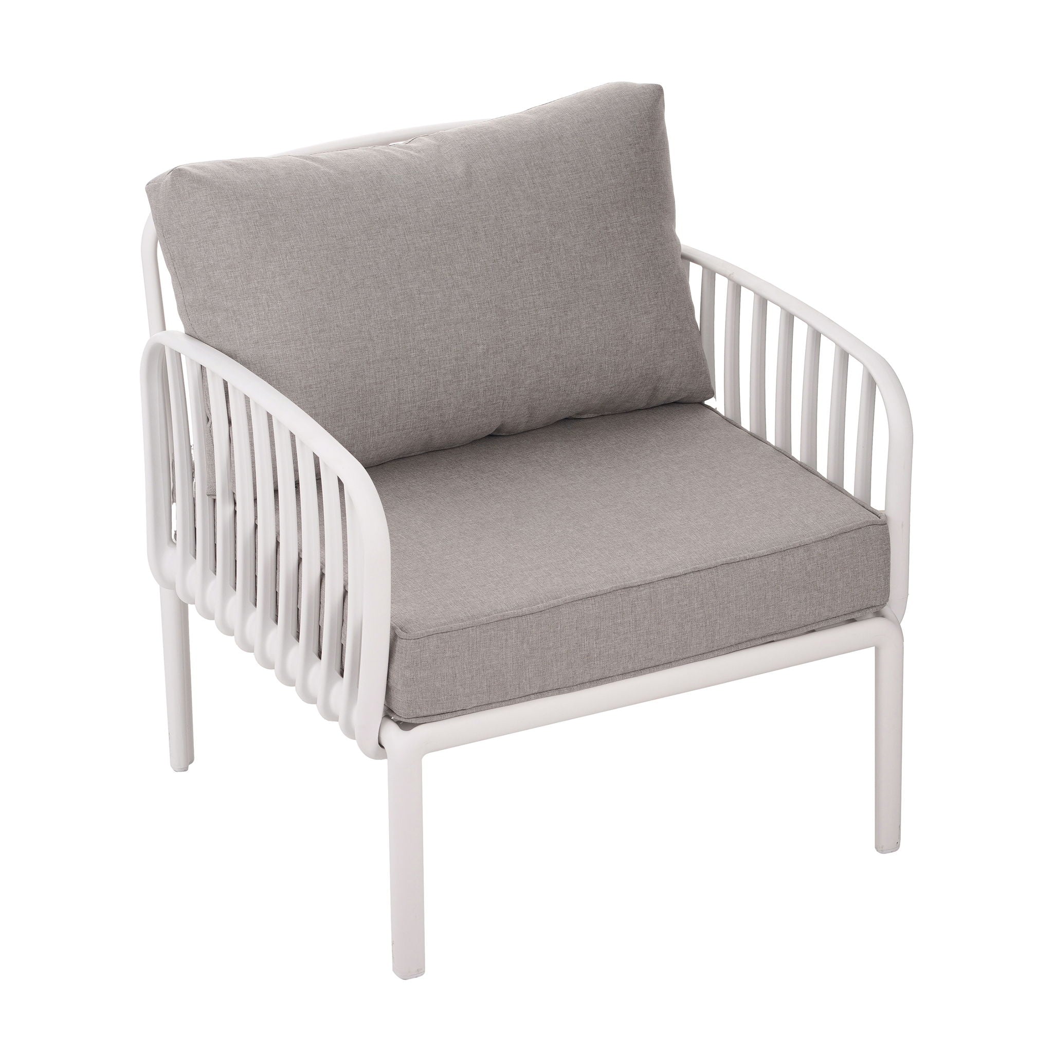 Outdoor Patio Club Chair, Waterproof Thick Cushion Deep Seating - Image 8