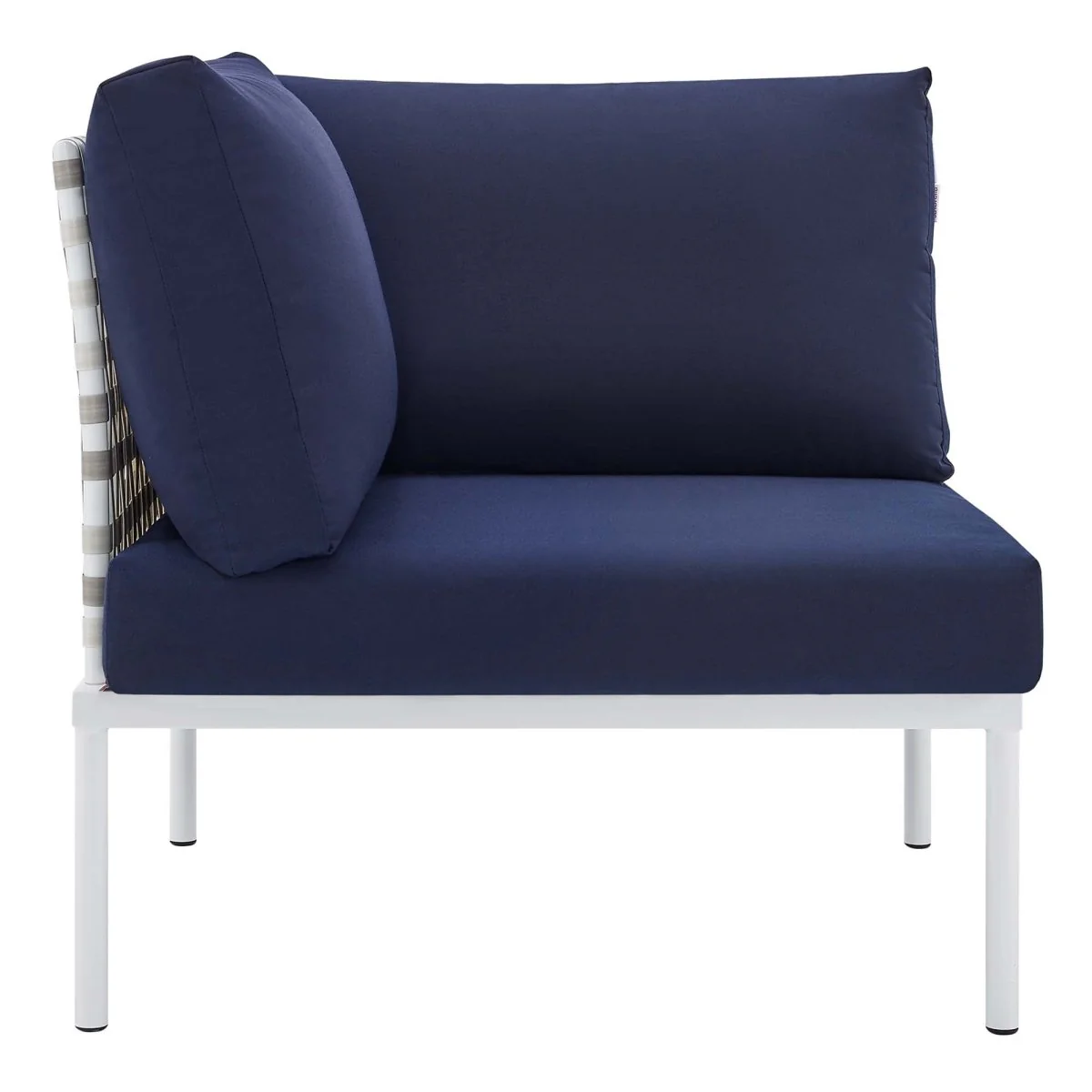 Outdoor Patio Corner Chair – Aluminum Frame with Sunbrella Fabric, Weather-Resistant - Image 4