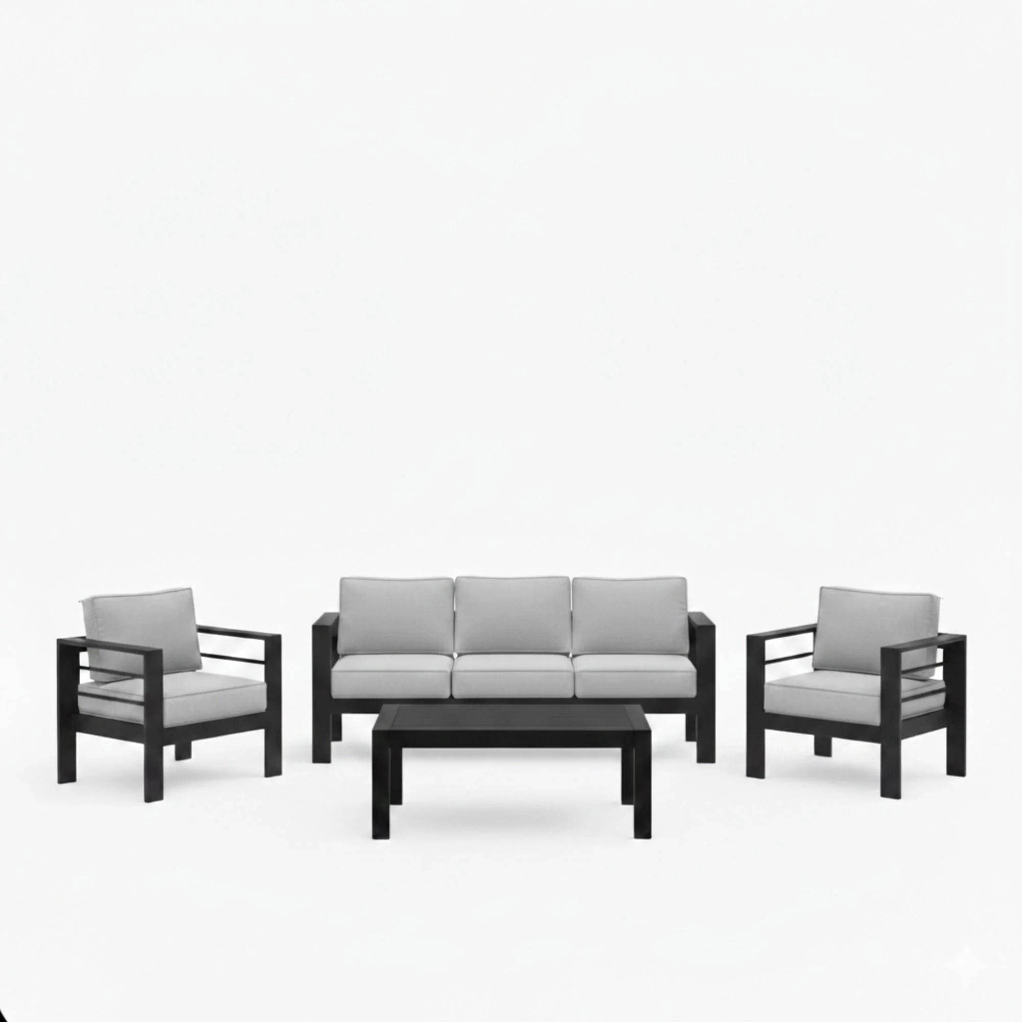 Outdoor Patio Set, All-Weather With Thick Cushions - Image 143