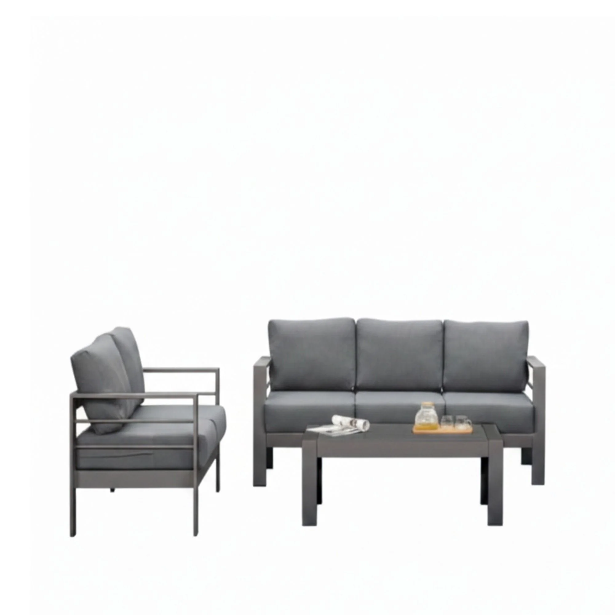 Outdoor Patio Set, All-Weather With Thick Cushions - Image 146