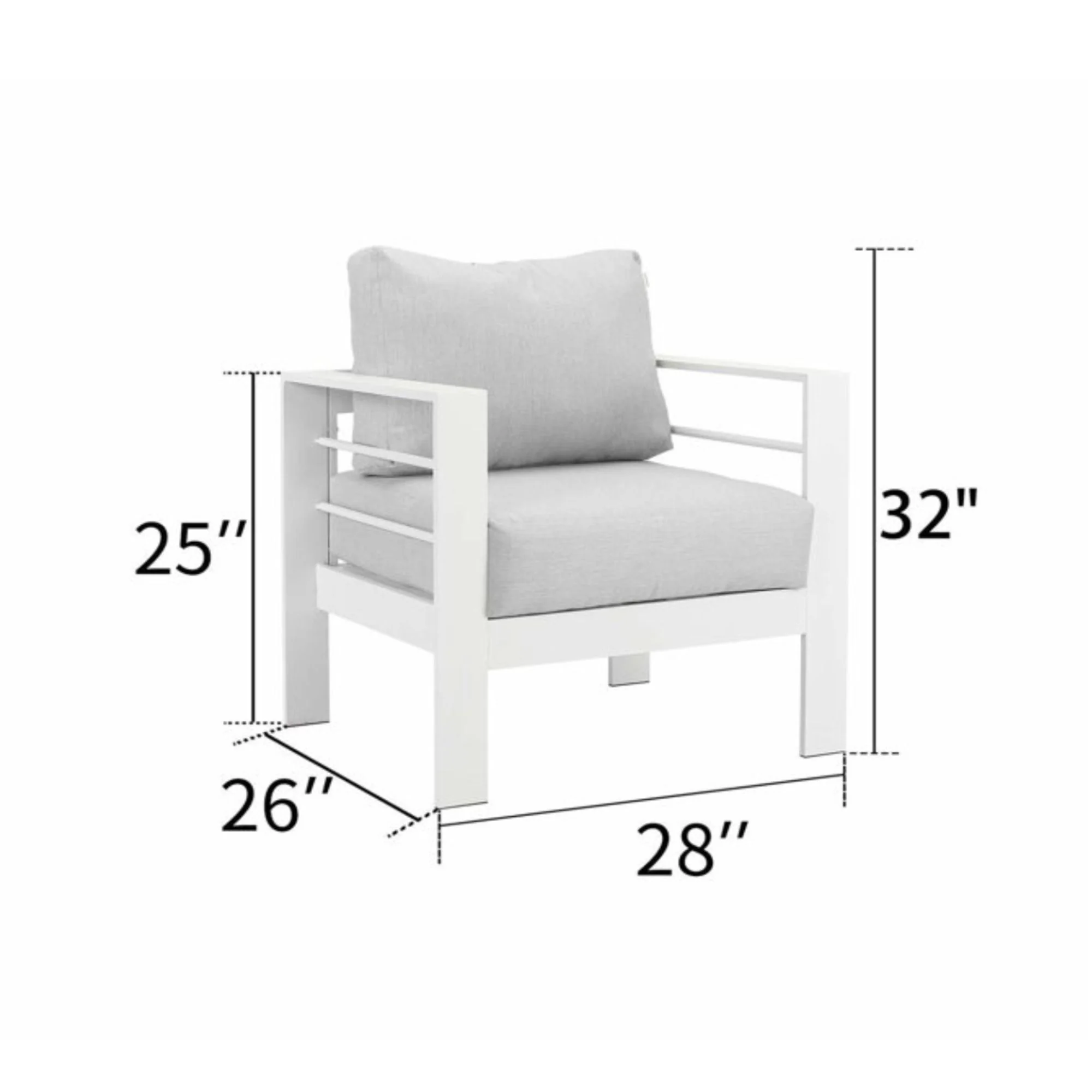 Outdoor Patio Set With All-Weather Thick Cushions - Image 57